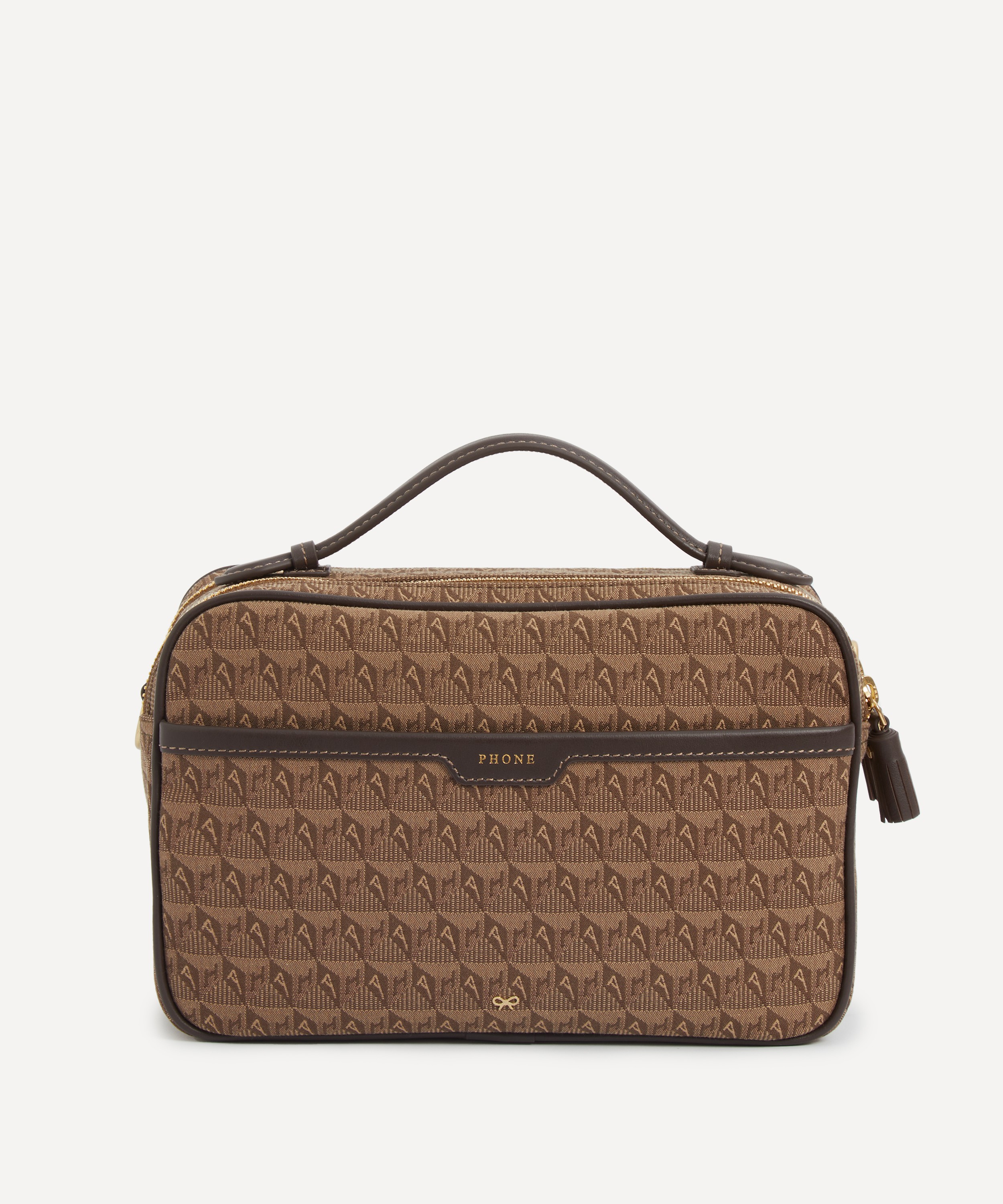 Anya Hindmarch - Jacquard Multi Pocket Crossbody Bag image number 2