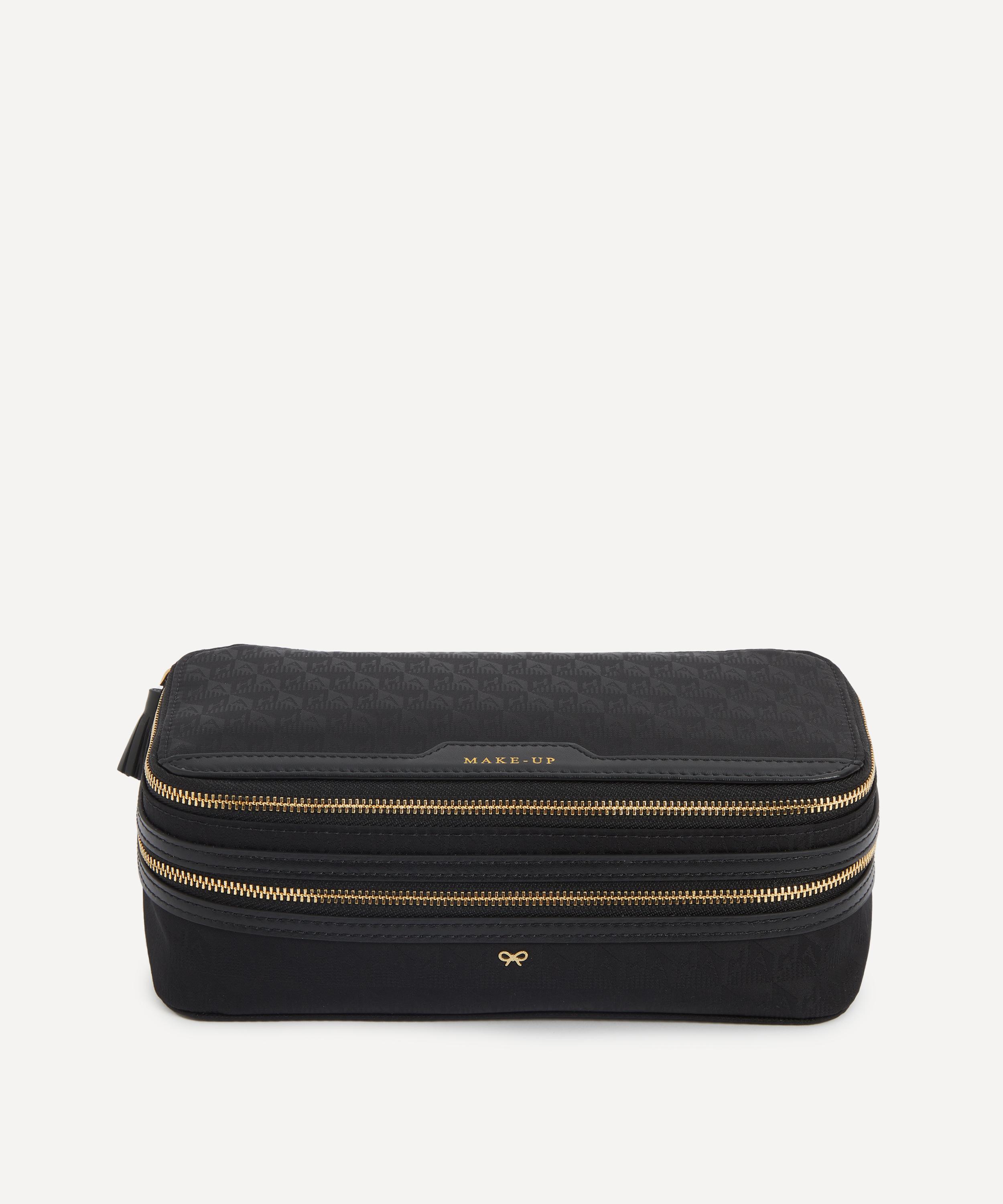 Anya Hindmarch - Logo Black Make-Up Pouch