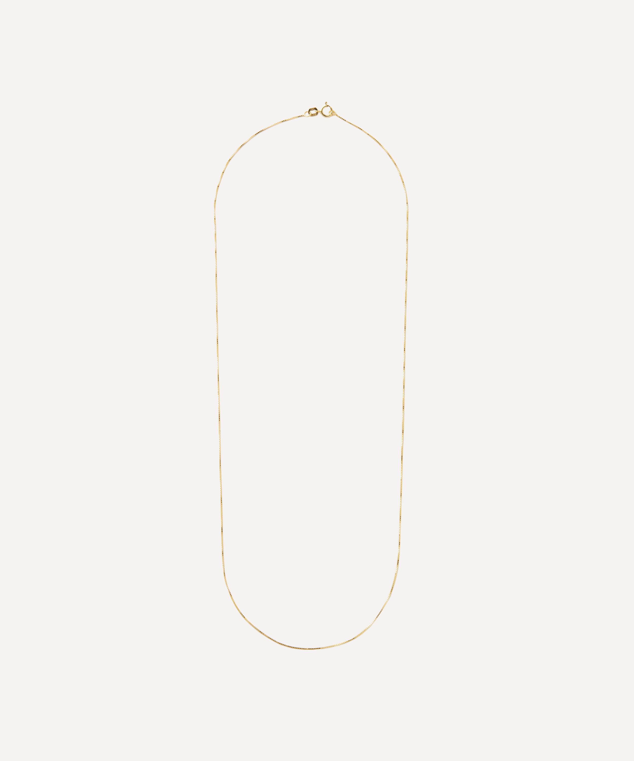 Satomi Kawakita - 14ct Gold Slip Chain Necklace image number 0