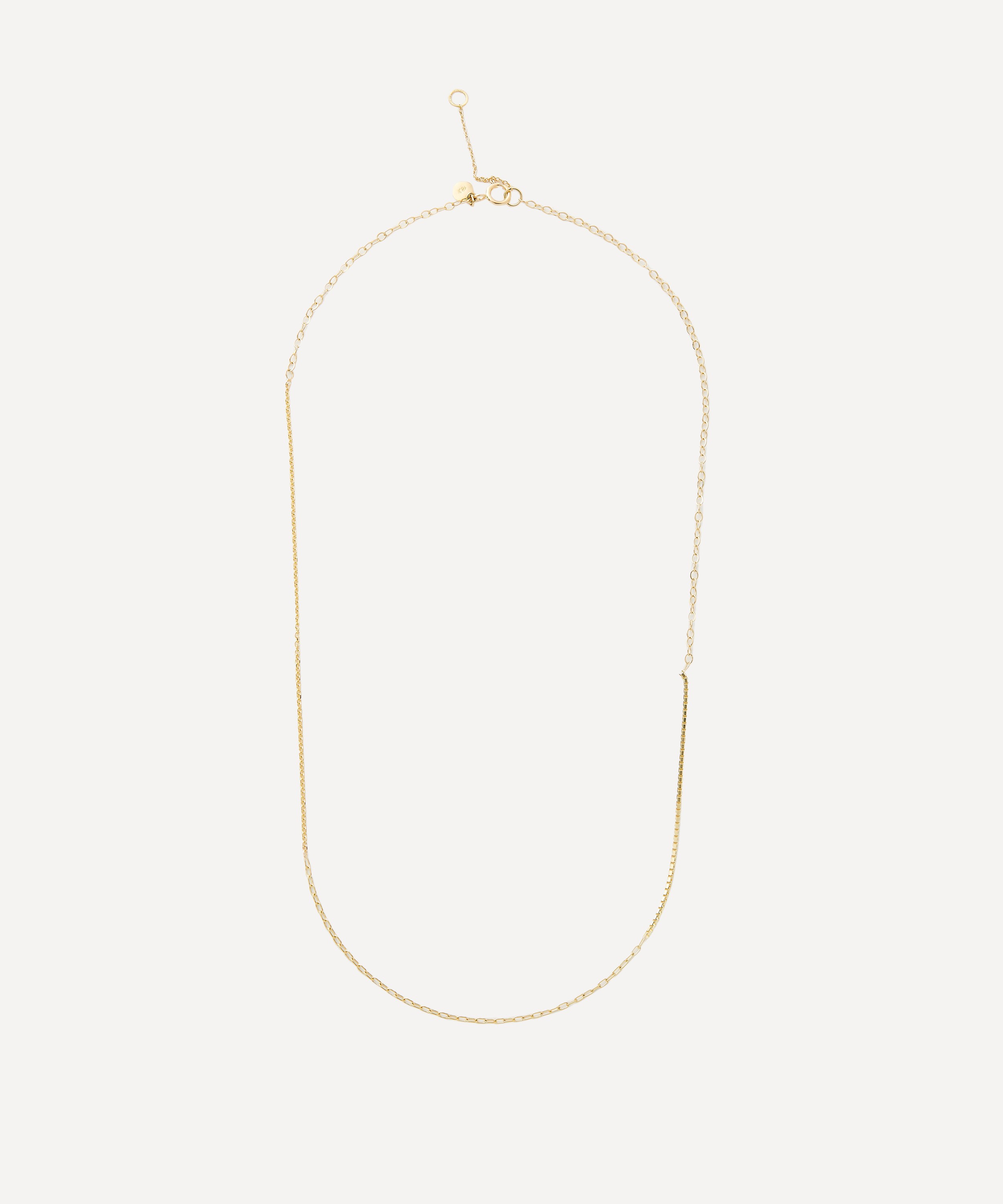 Satomi Kawakita - 18ct Gold Mixed Chain Necklace image number 0