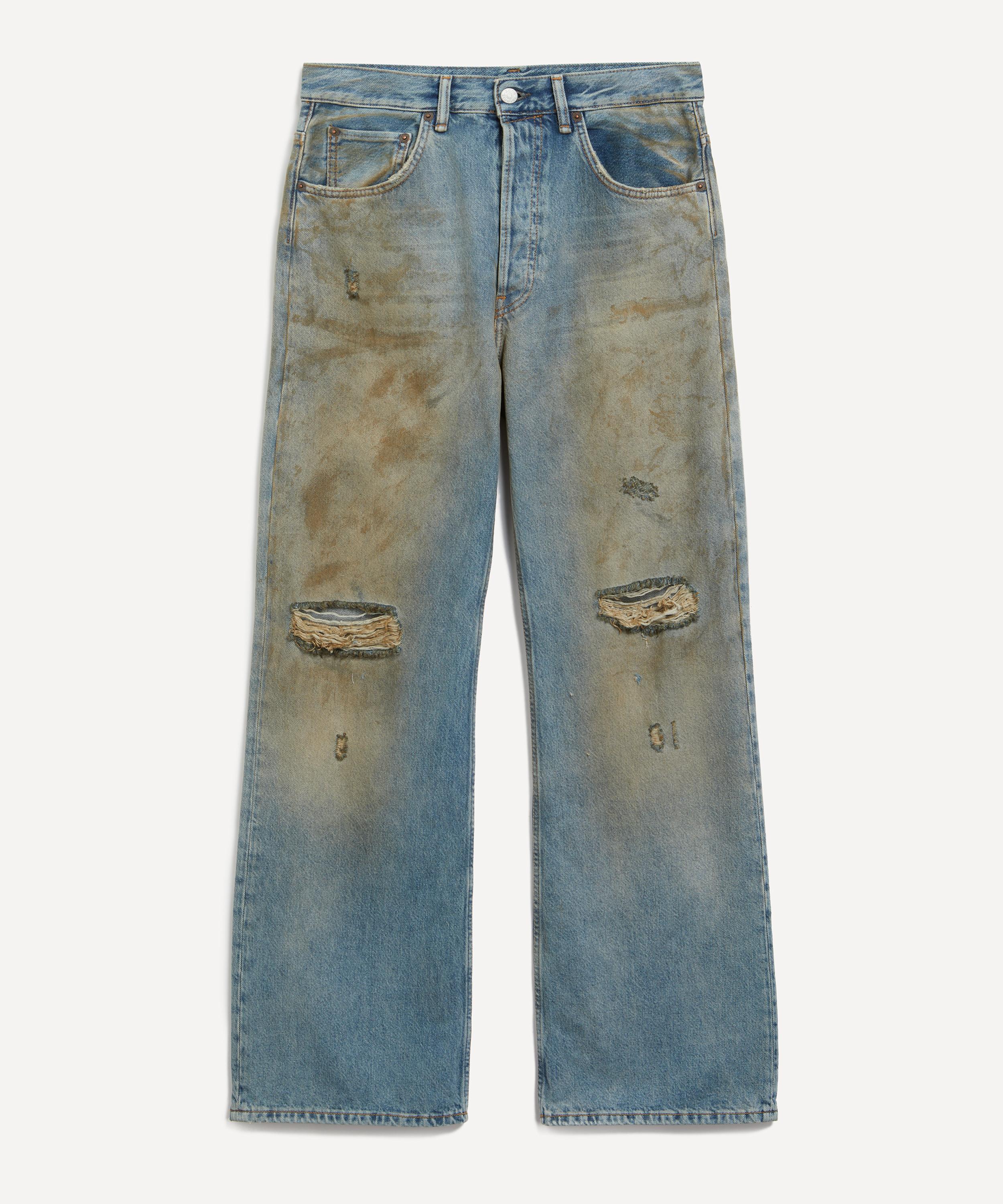 Acne Studios - Mid Blue Loose Fit 2021M Jeans image number 0