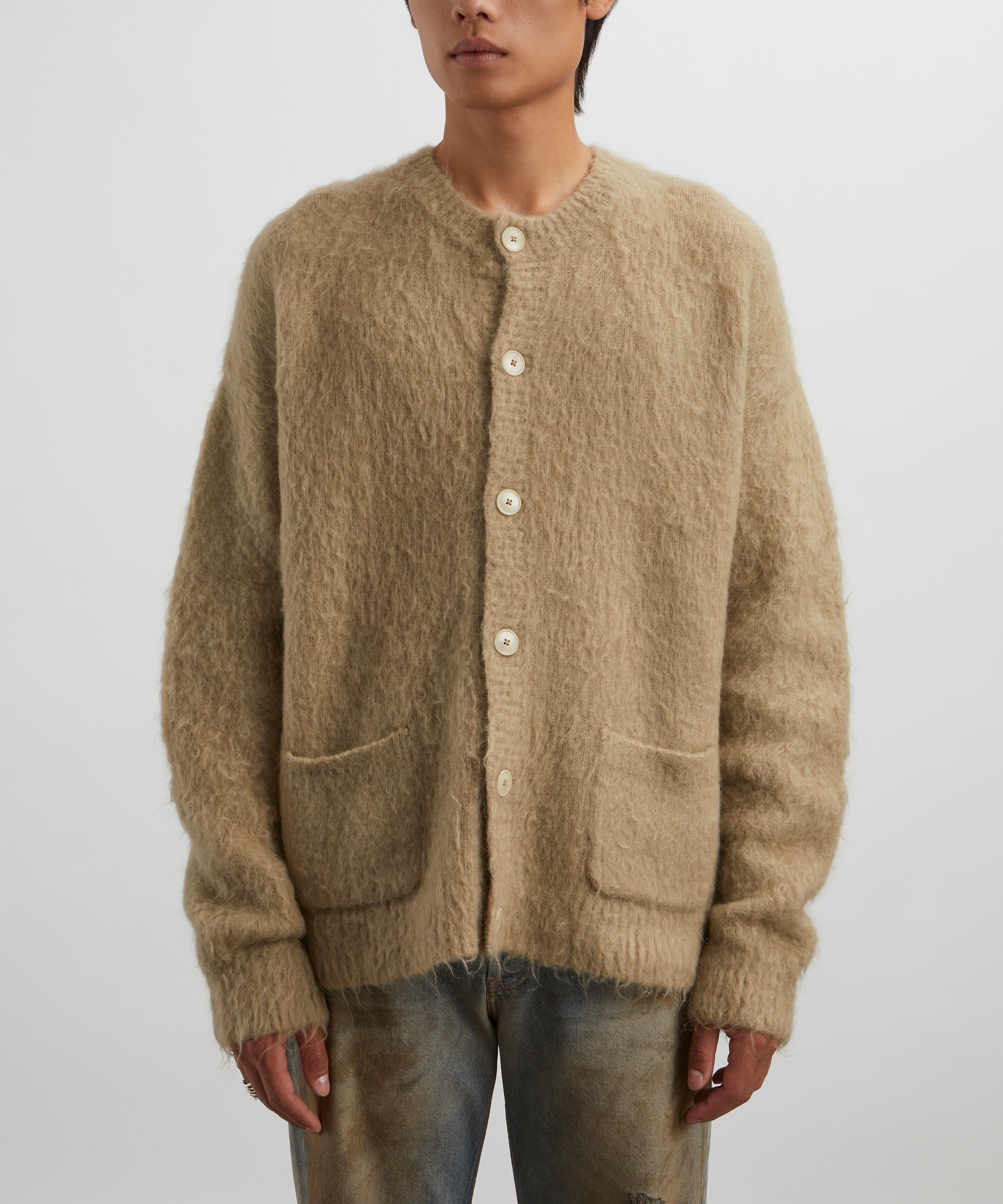 Acne Studios - Brushed Wool-Mohair Cardigan  image number 2