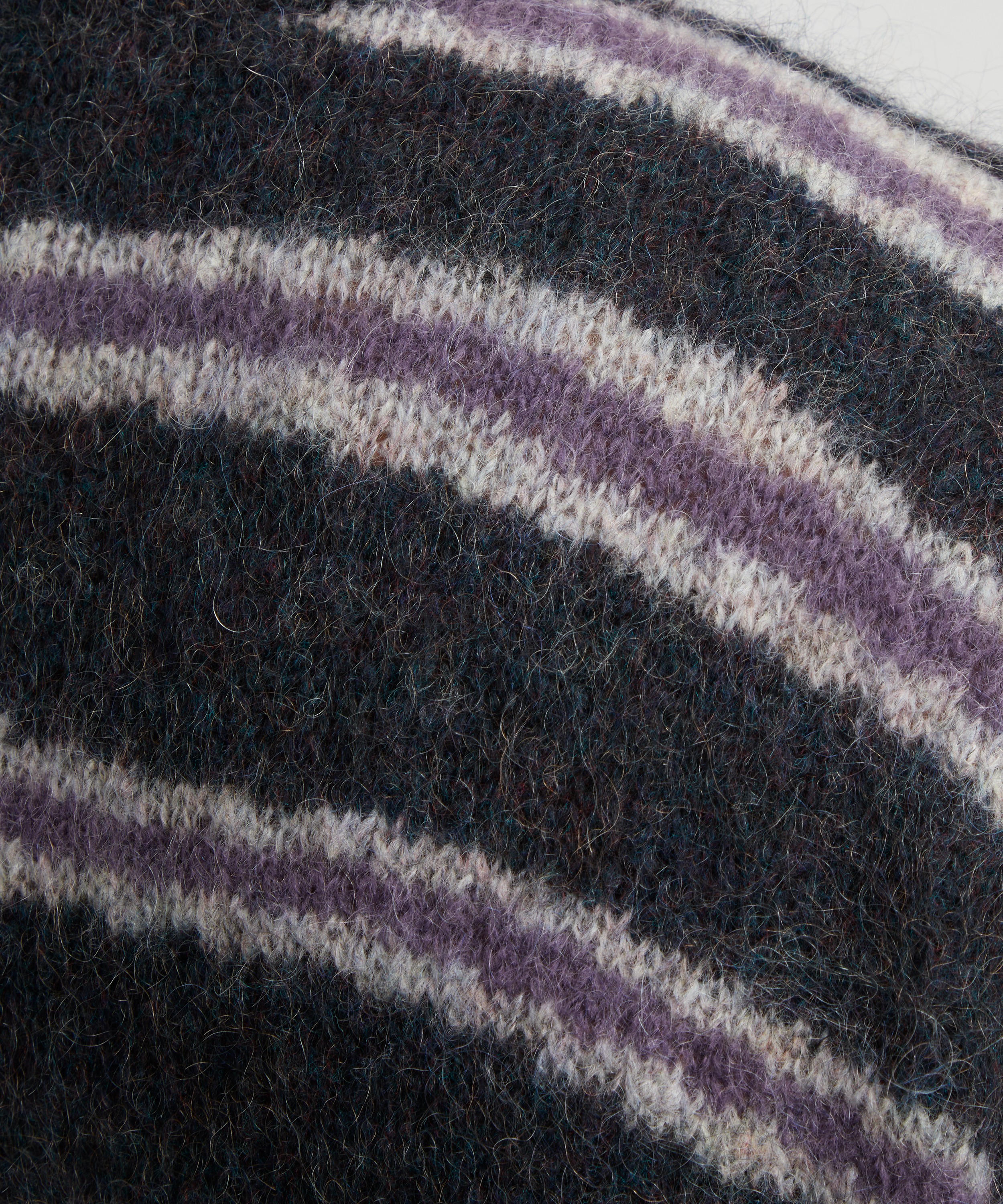 Acne Studios - Mohair-Blend Stripe Jumper image number 4