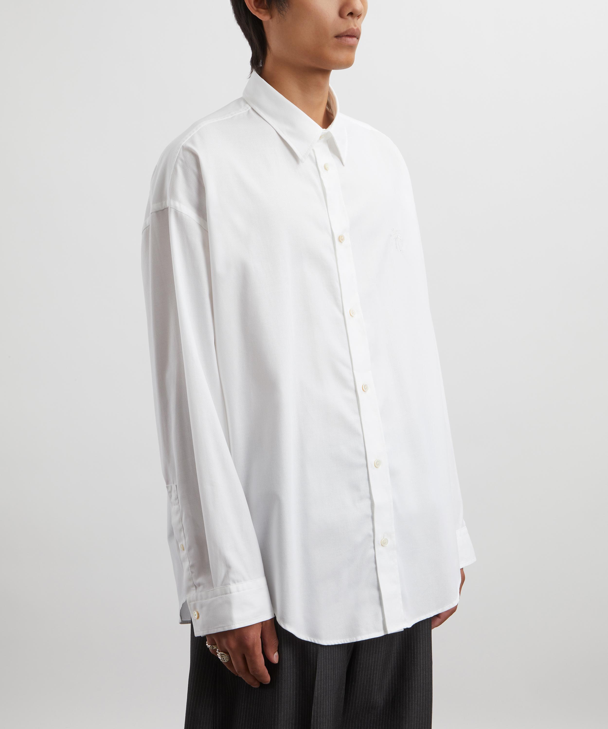 Acne Studios - Bow-Embroidered Long Sleeve Shirt image number 2