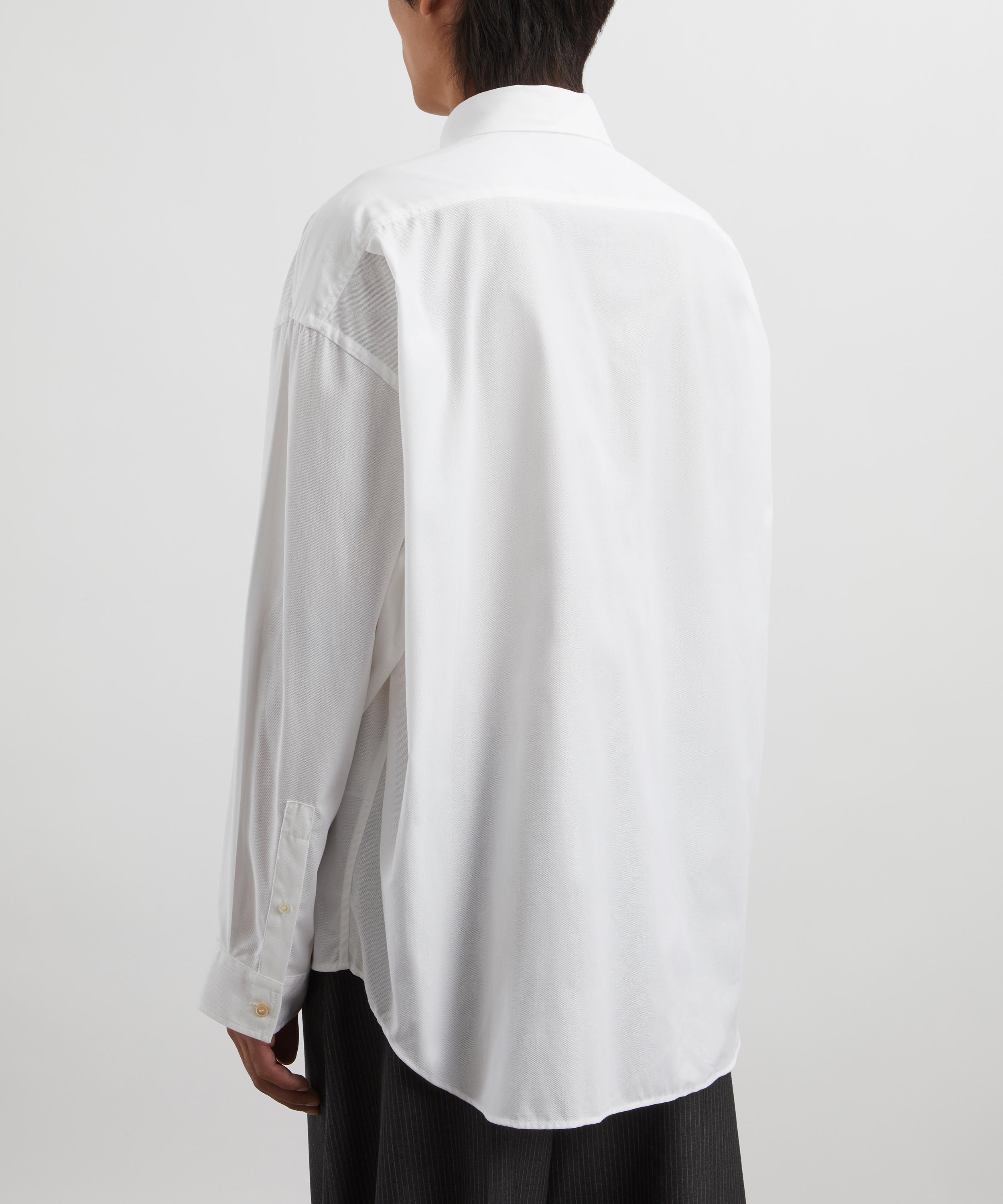 Acne Studios - Bow-Embroidered Long Sleeve Shirt image number 3