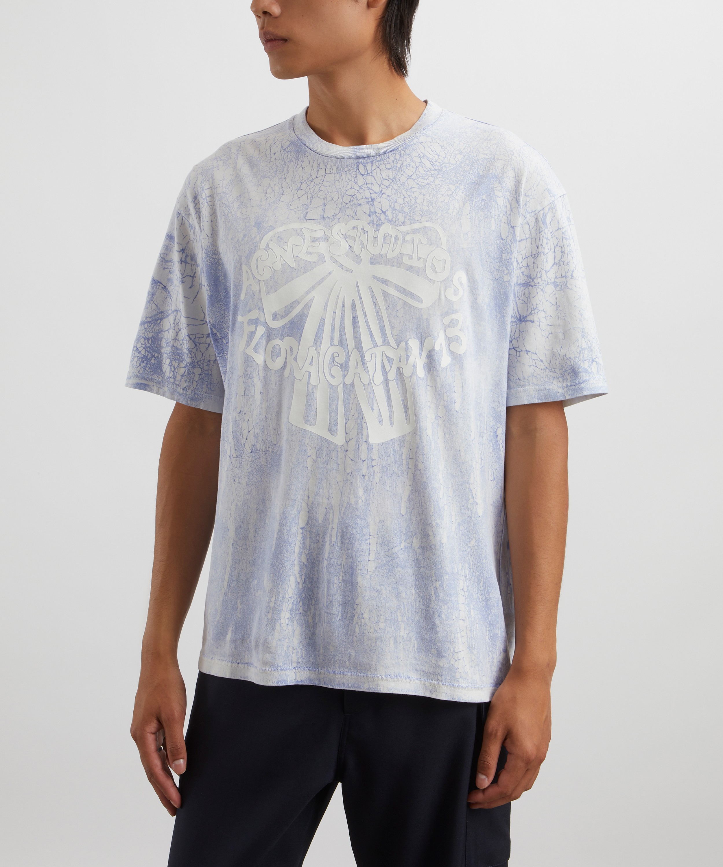 Acne Studios - Plaster Print Crew Neck T-Shirt image number 2