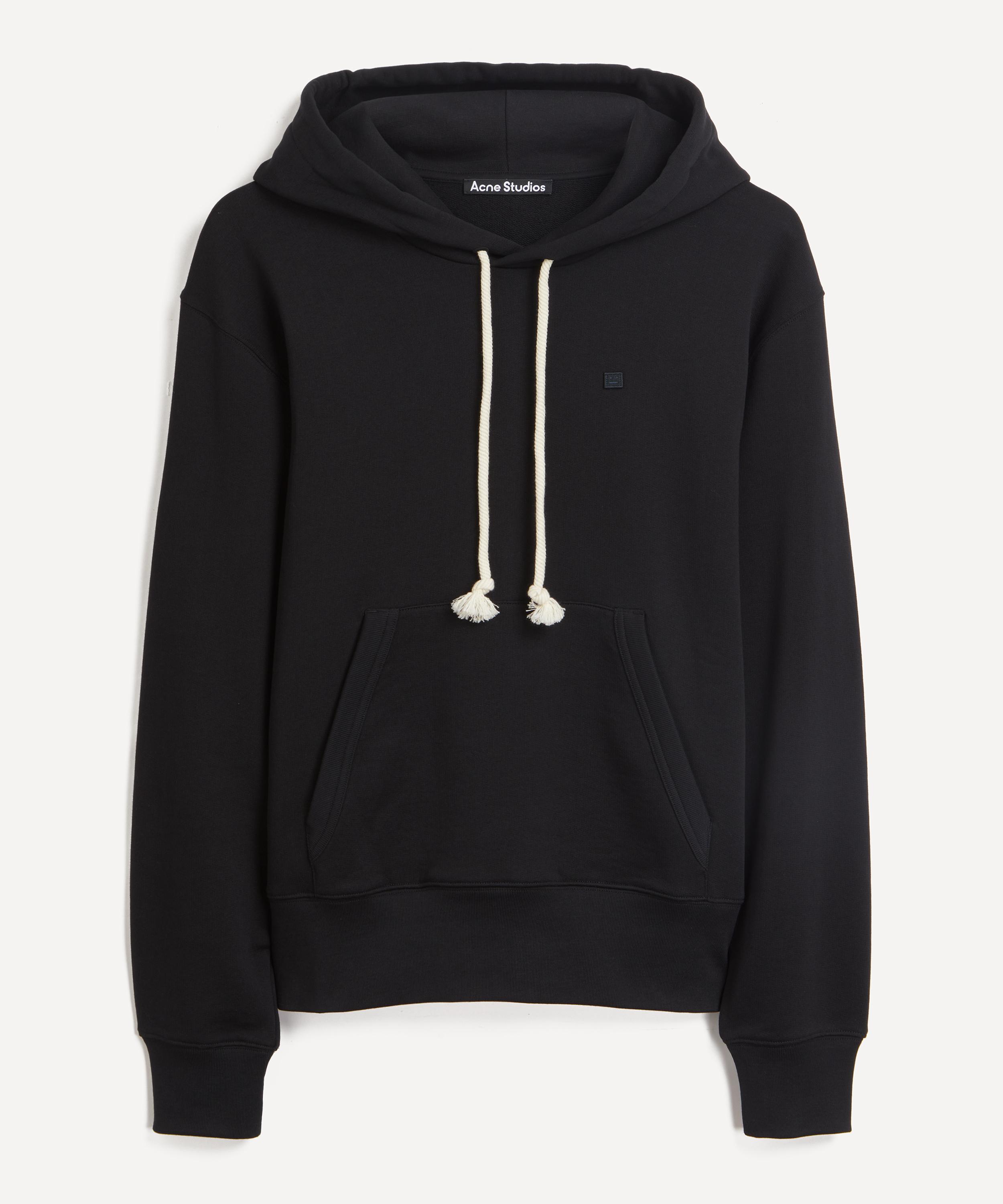 Acne studios black logo hoodie best sale