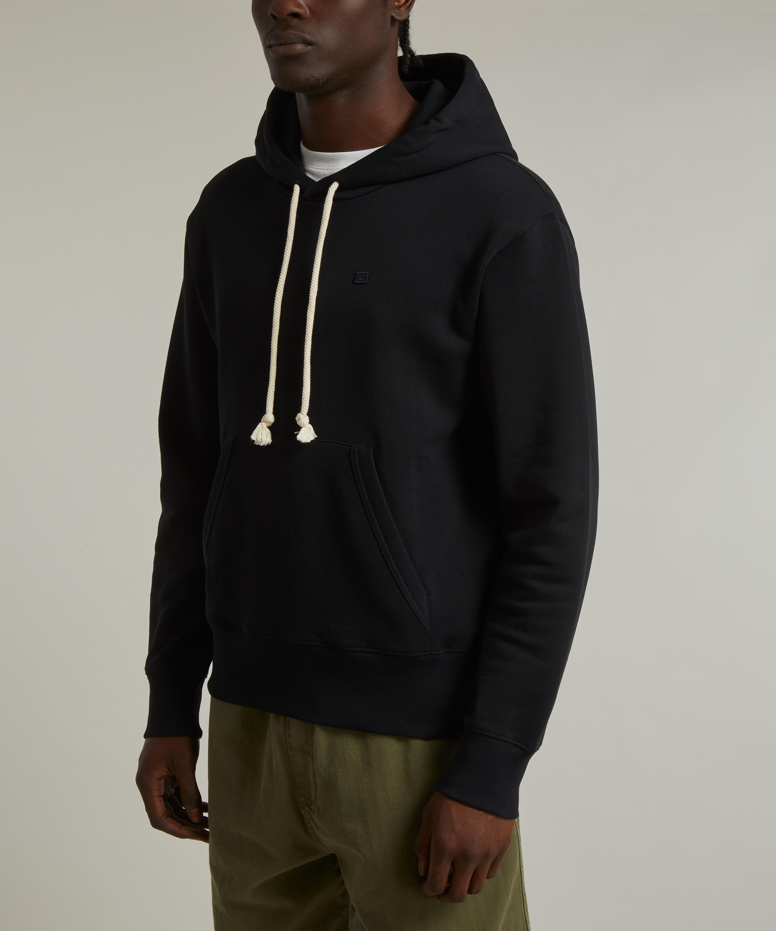 Acne Studios - Regular Fit Face Logo Hooded Sweatshirt image number 2