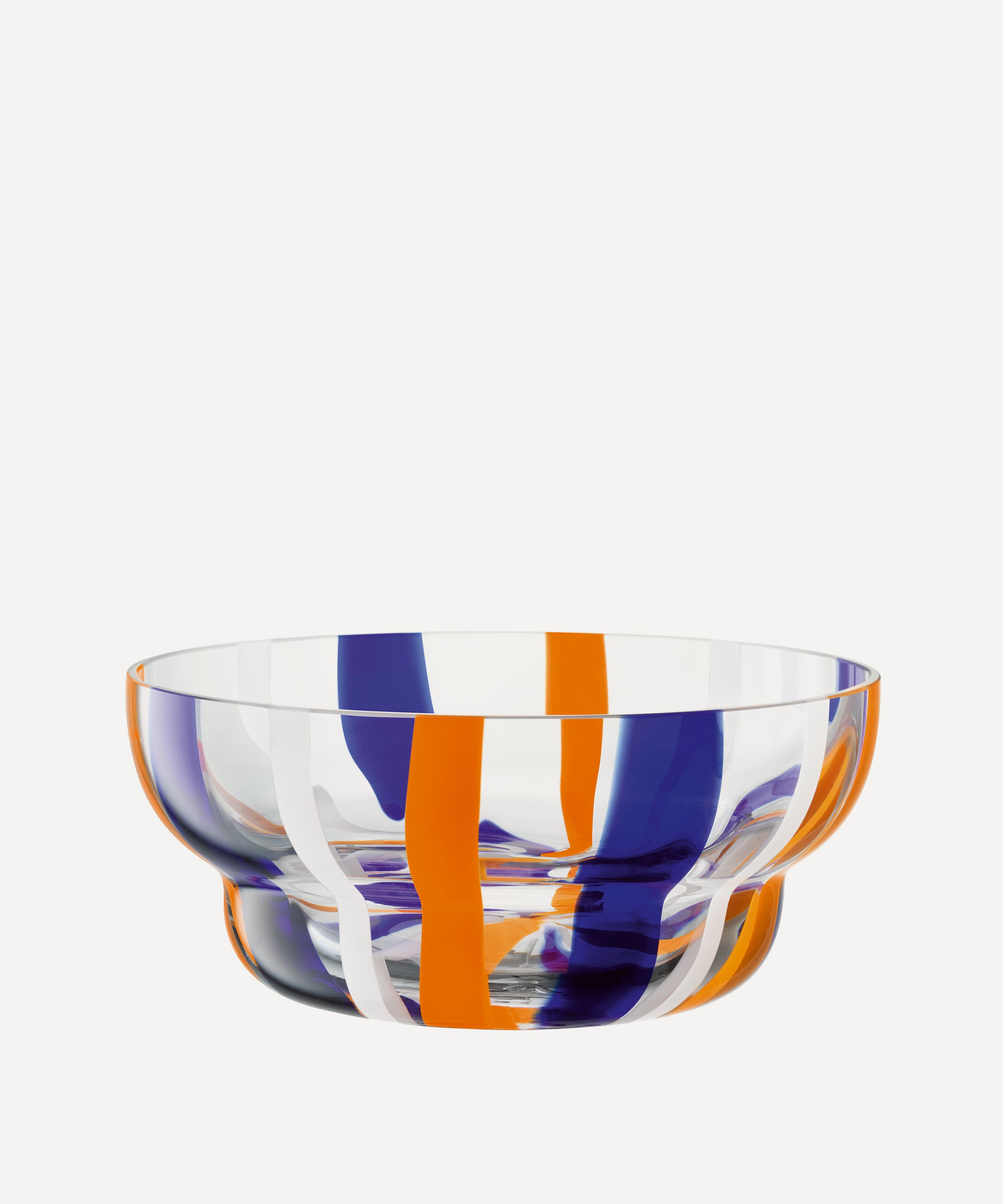 LSA International - Large Folk Glass Bowl image number 0