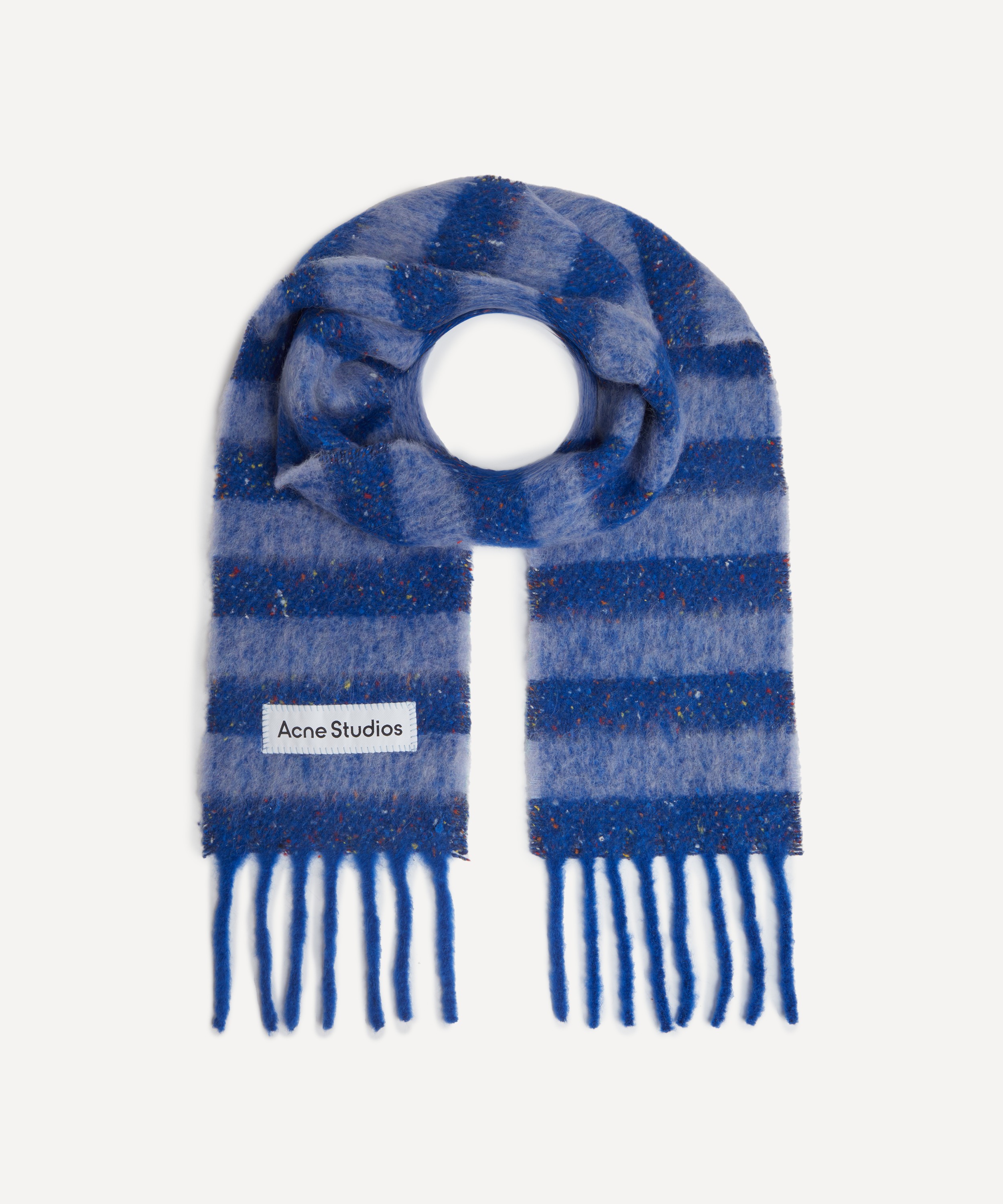 Acne Studios - Narrow Stripe Alpaca Scarf image number 1