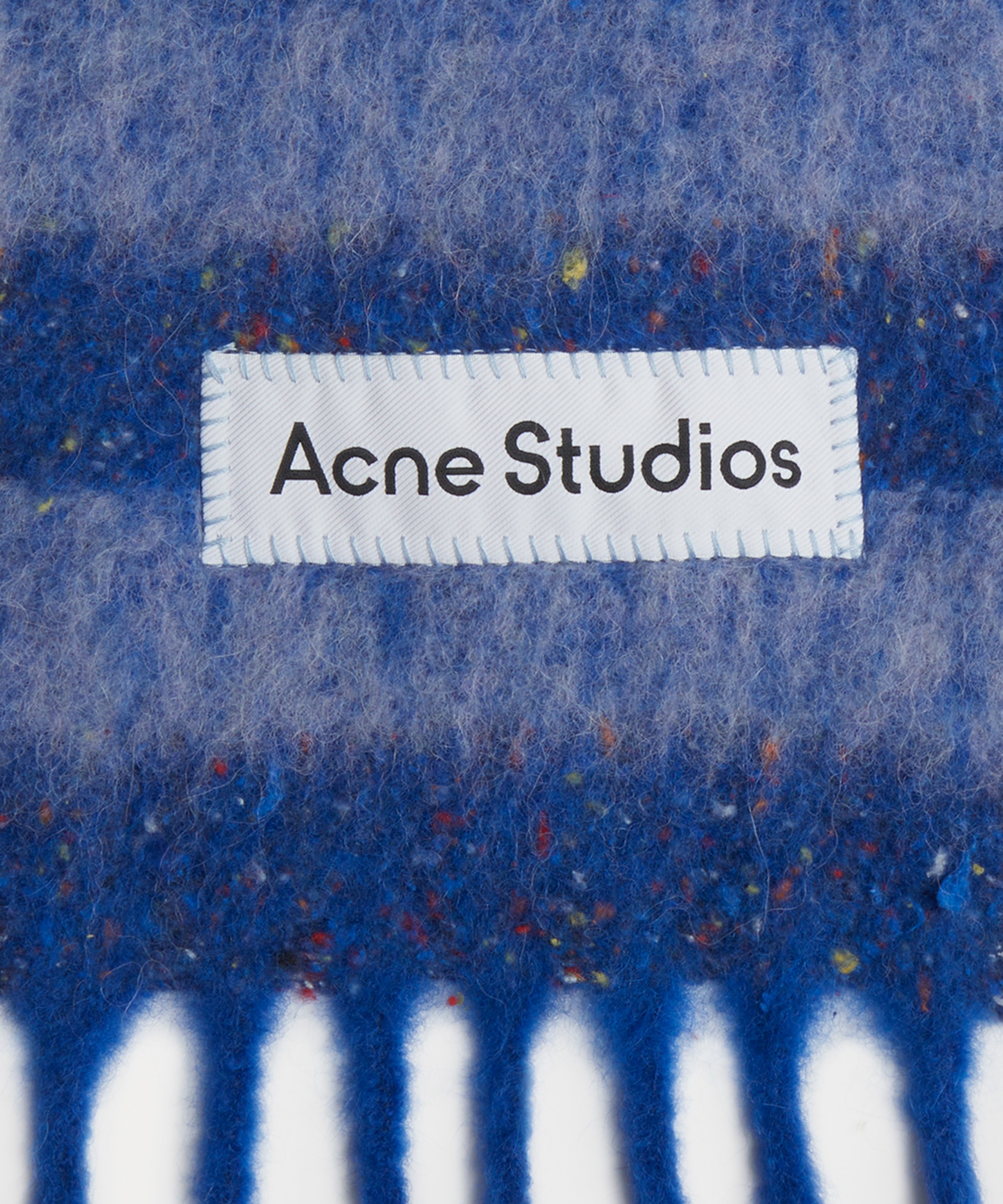 Acne Studios - Narrow Stripe Alpaca Scarf image number 2