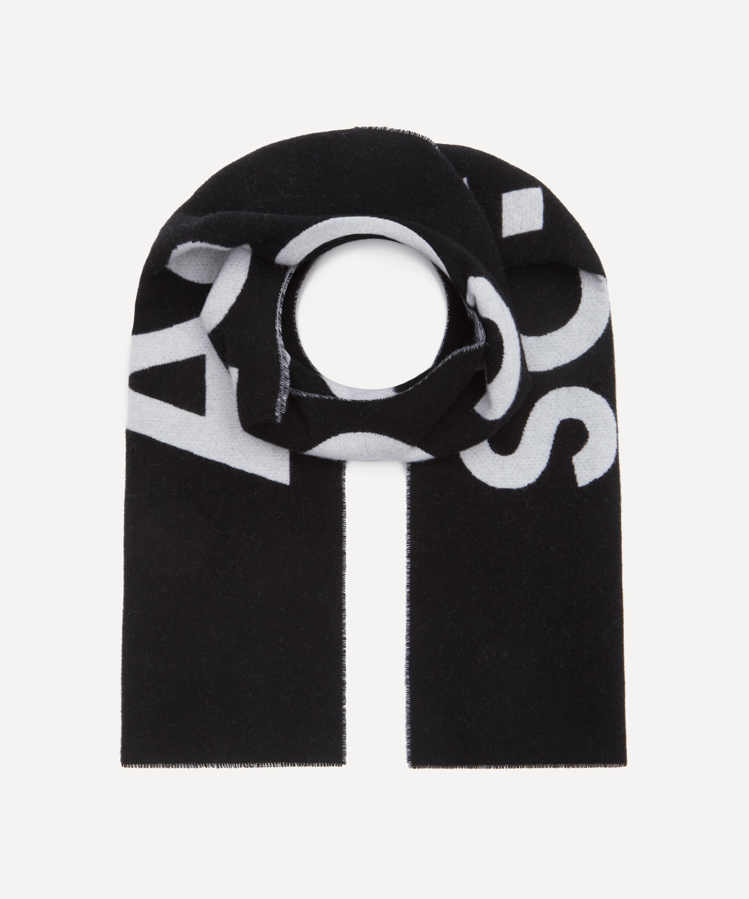 Acne Studios - Logo Jacquard Scarf image number 0