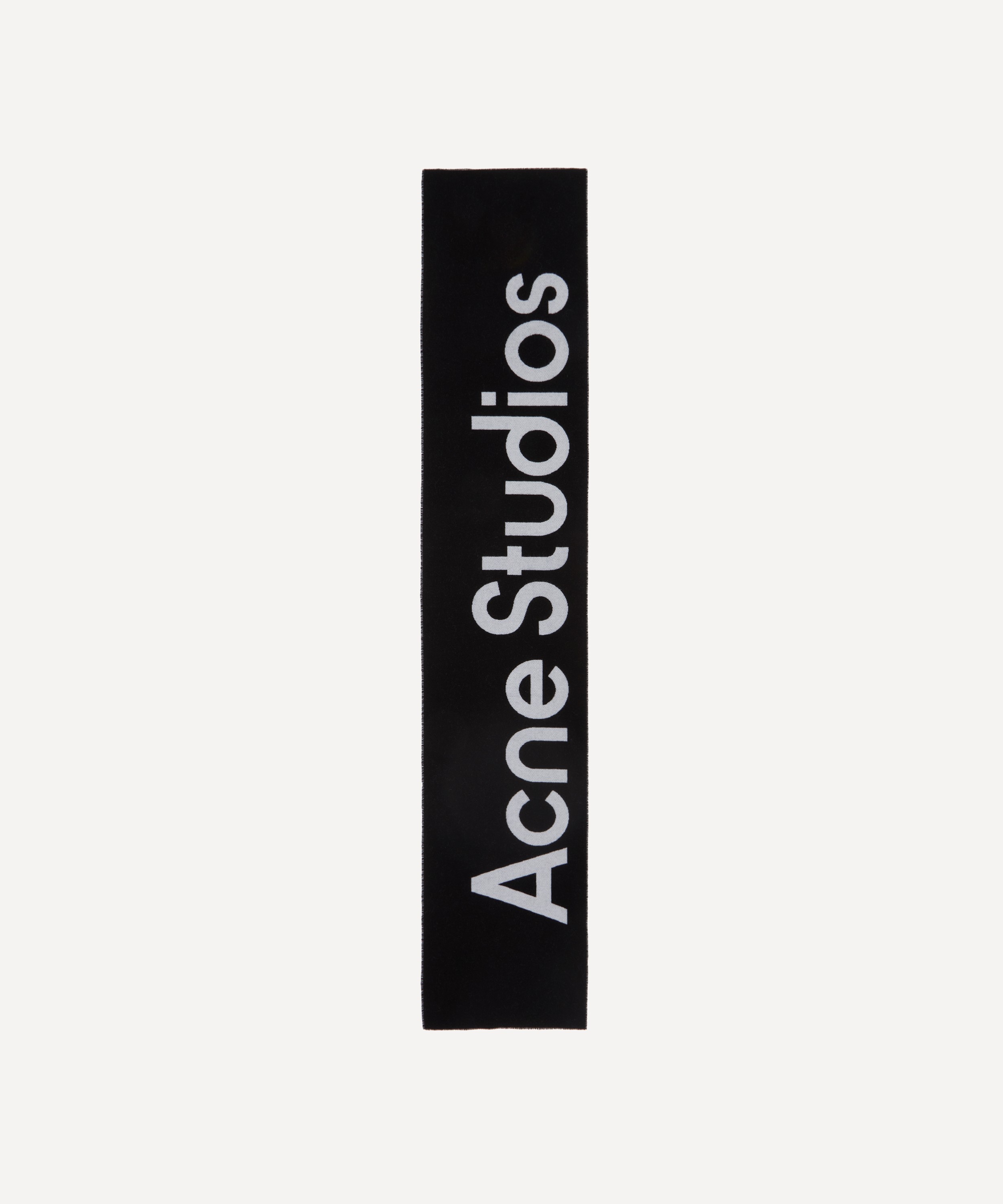 Acne Studios - Logo Jacquard Scarf image number 1