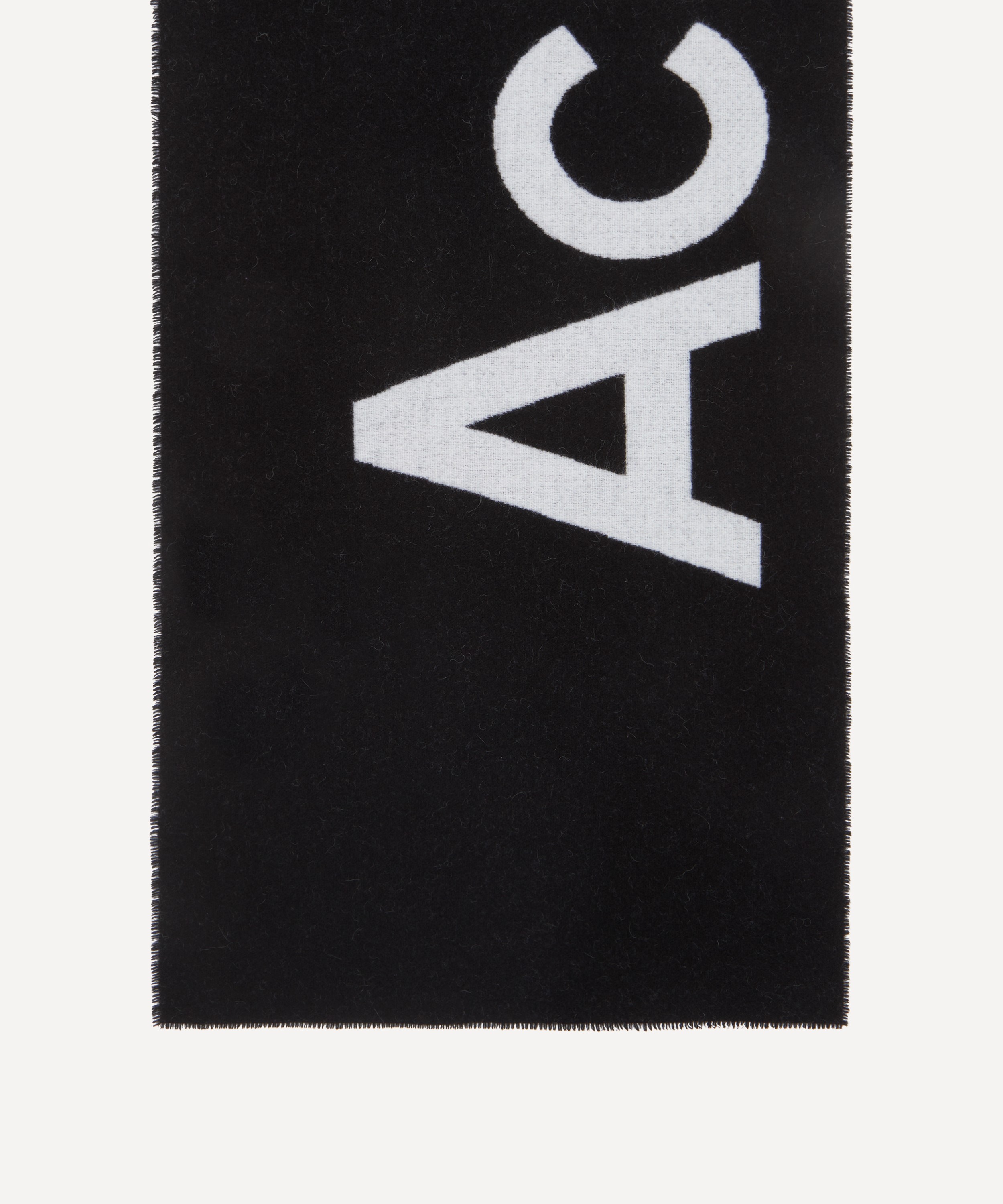 Acne Studios - Logo Jacquard Scarf image number 2