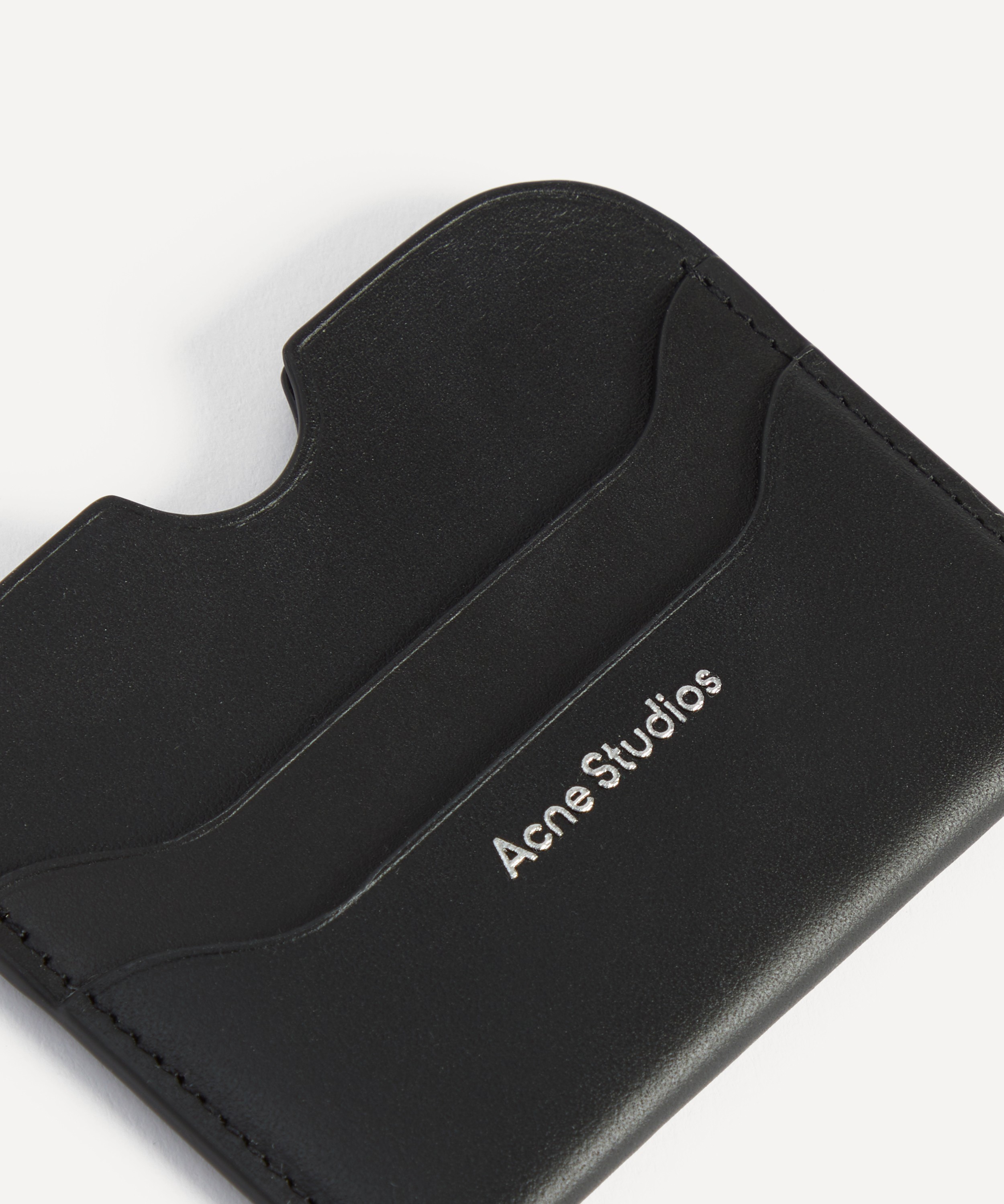 【Acne Studios】Leather Card Holder Acne Studios Leather Card Holder | Orange | FARFETCH