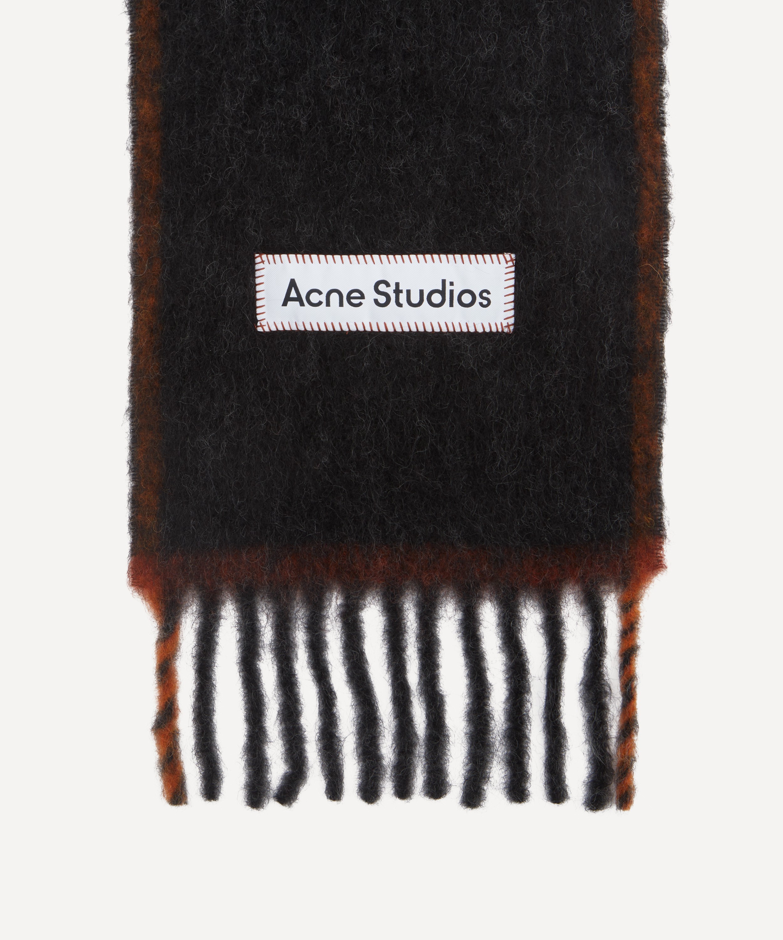 Acne Studios - Narrow Wool-Mohair Scarf image number 2