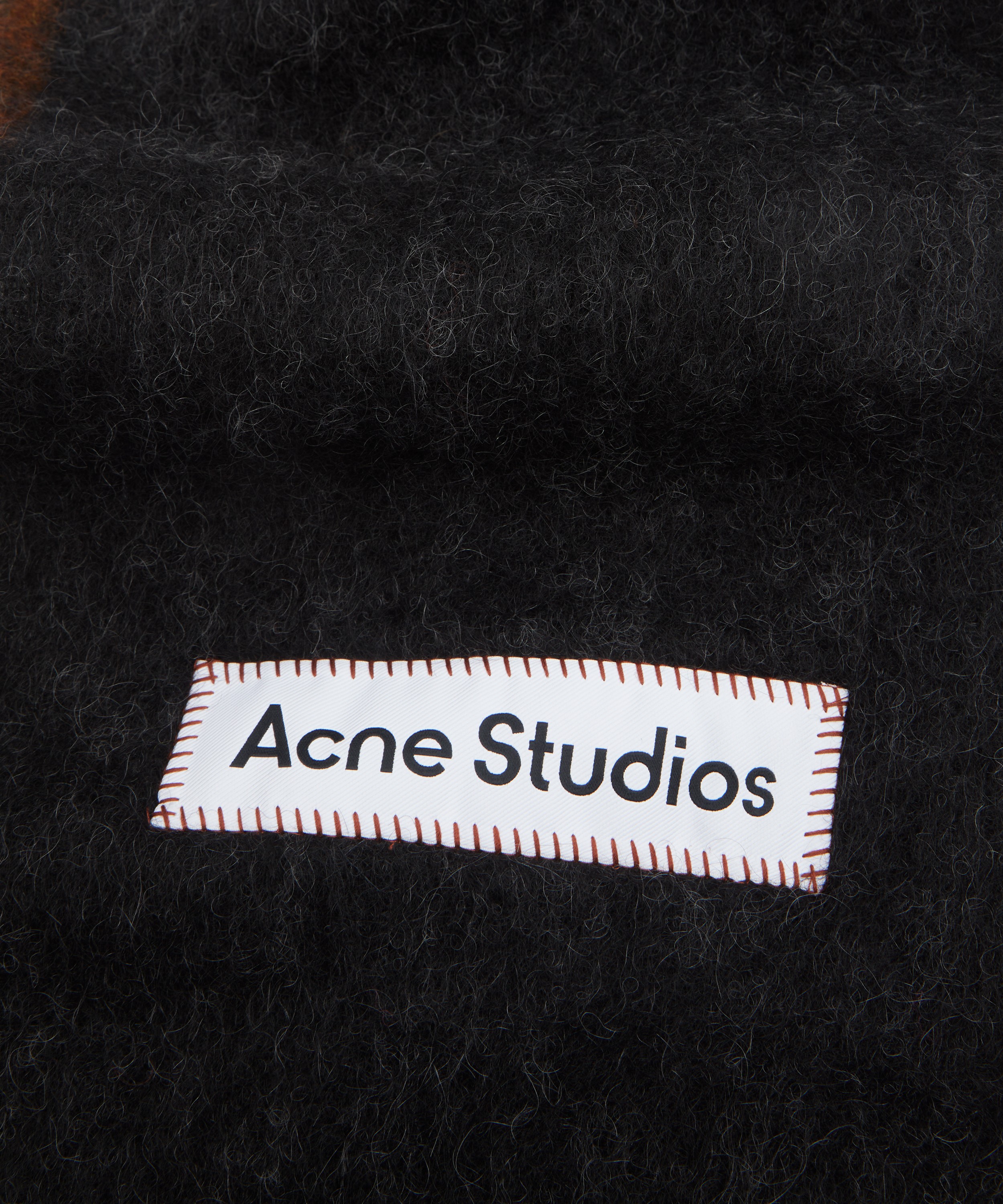 Acne Studios - Narrow Wool-Mohair Scarf image number 3