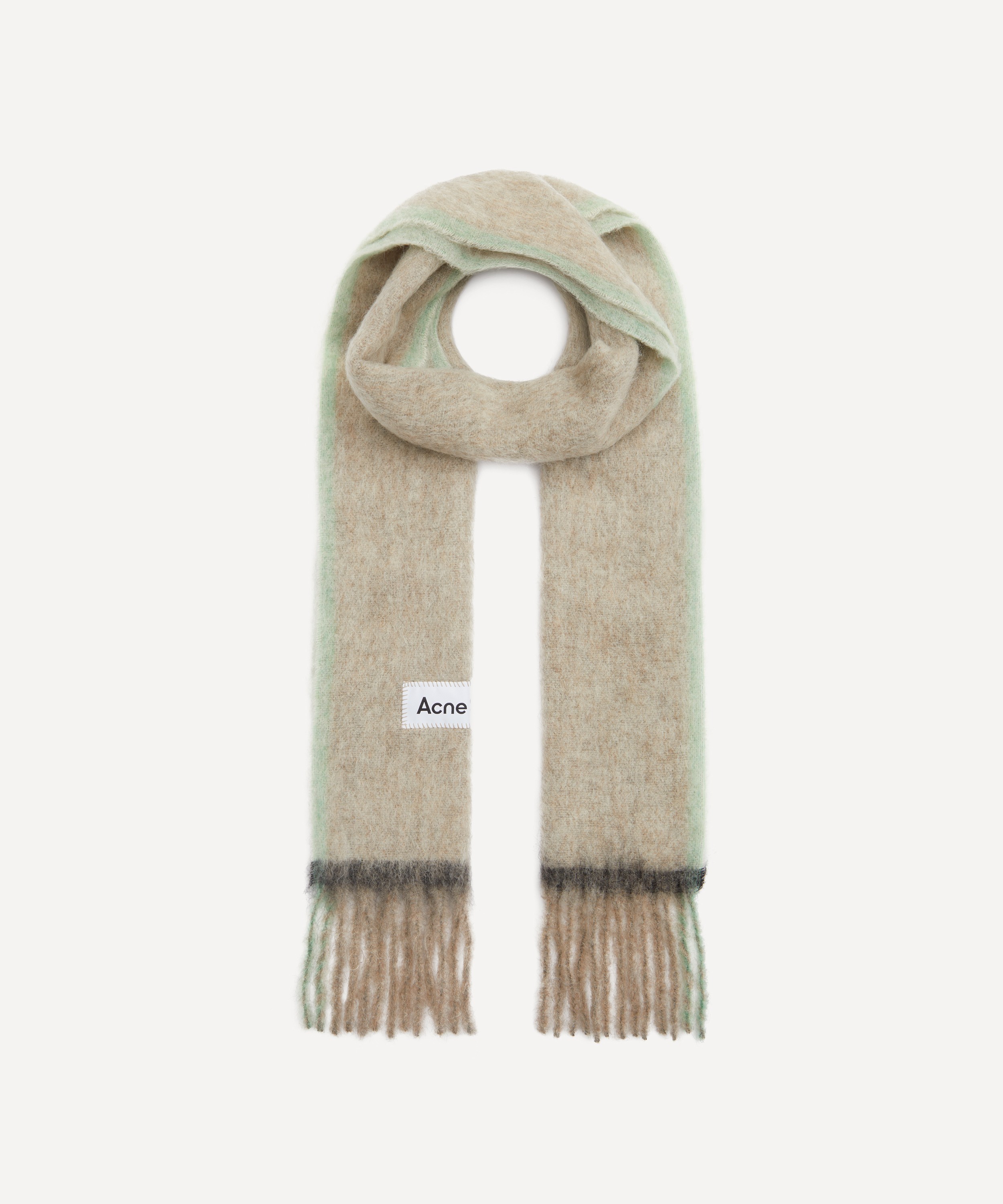 Acne Studios - Narrow Wool-Mohair Scarf image number 0