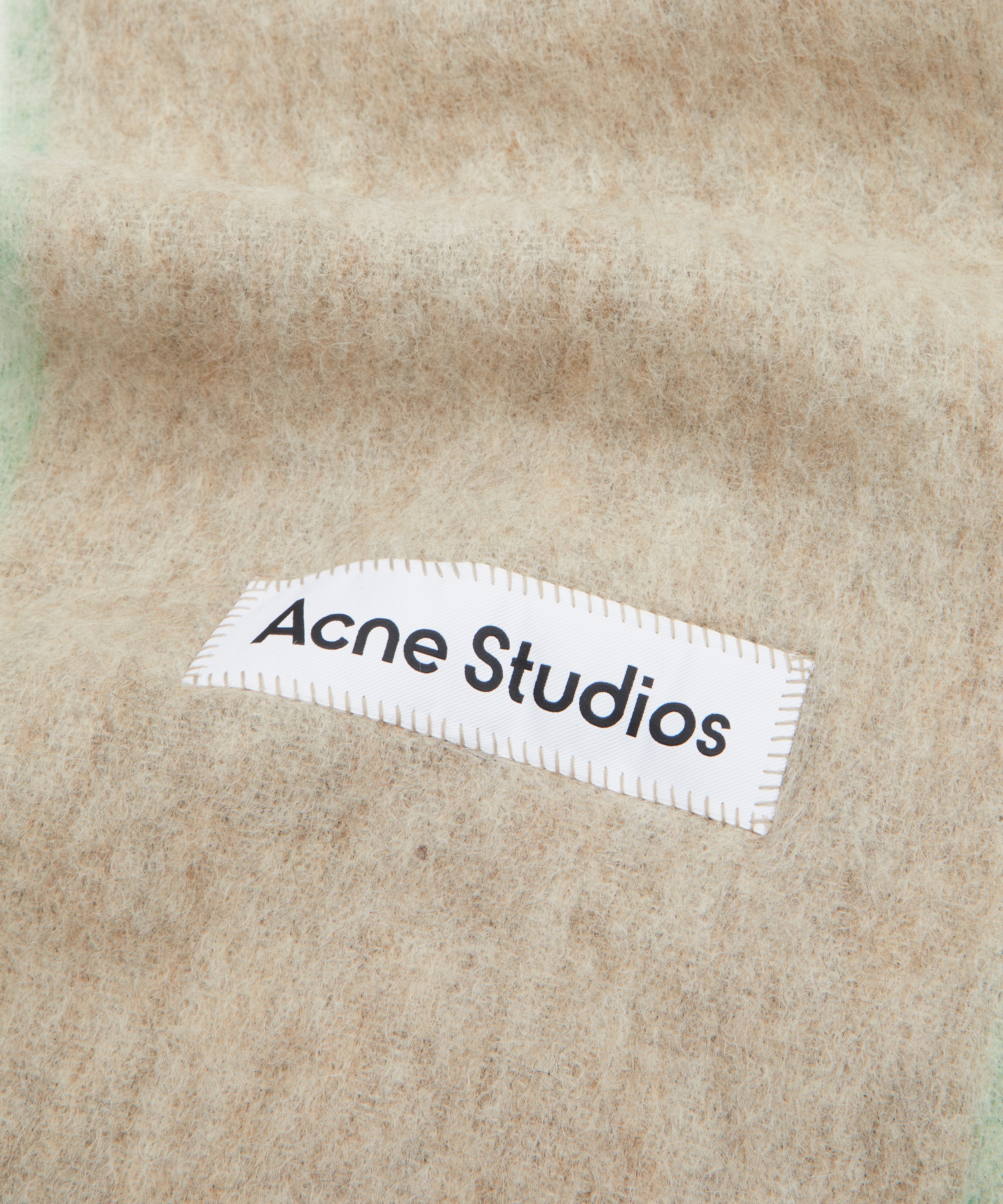 Acne Studios - Narrow Wool-Mohair Scarf image number 3