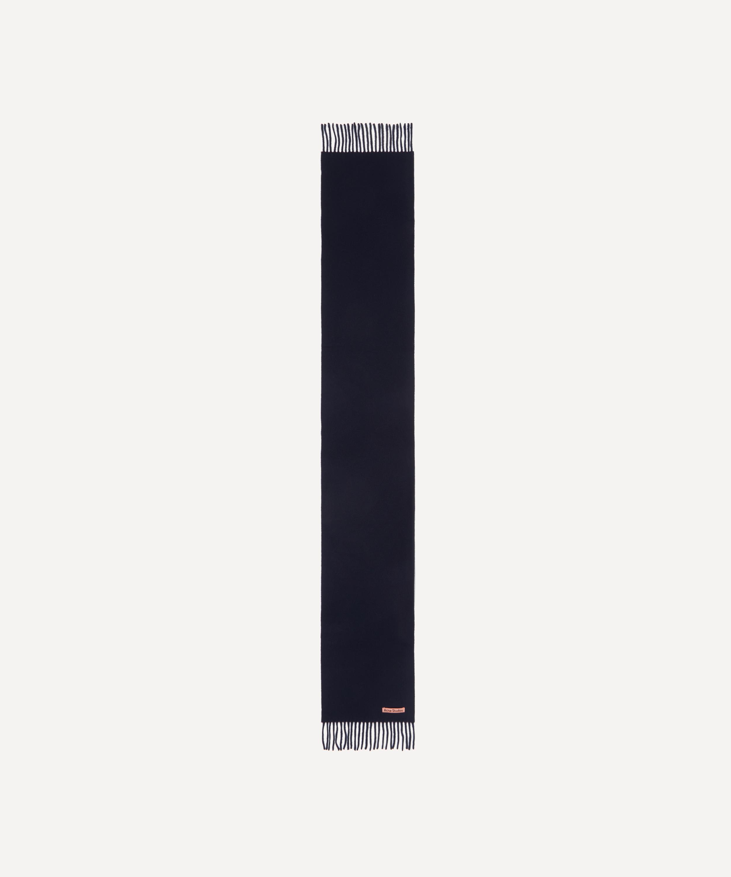 Acne Studios - Skinny Fringe Wool Scarf image number 1