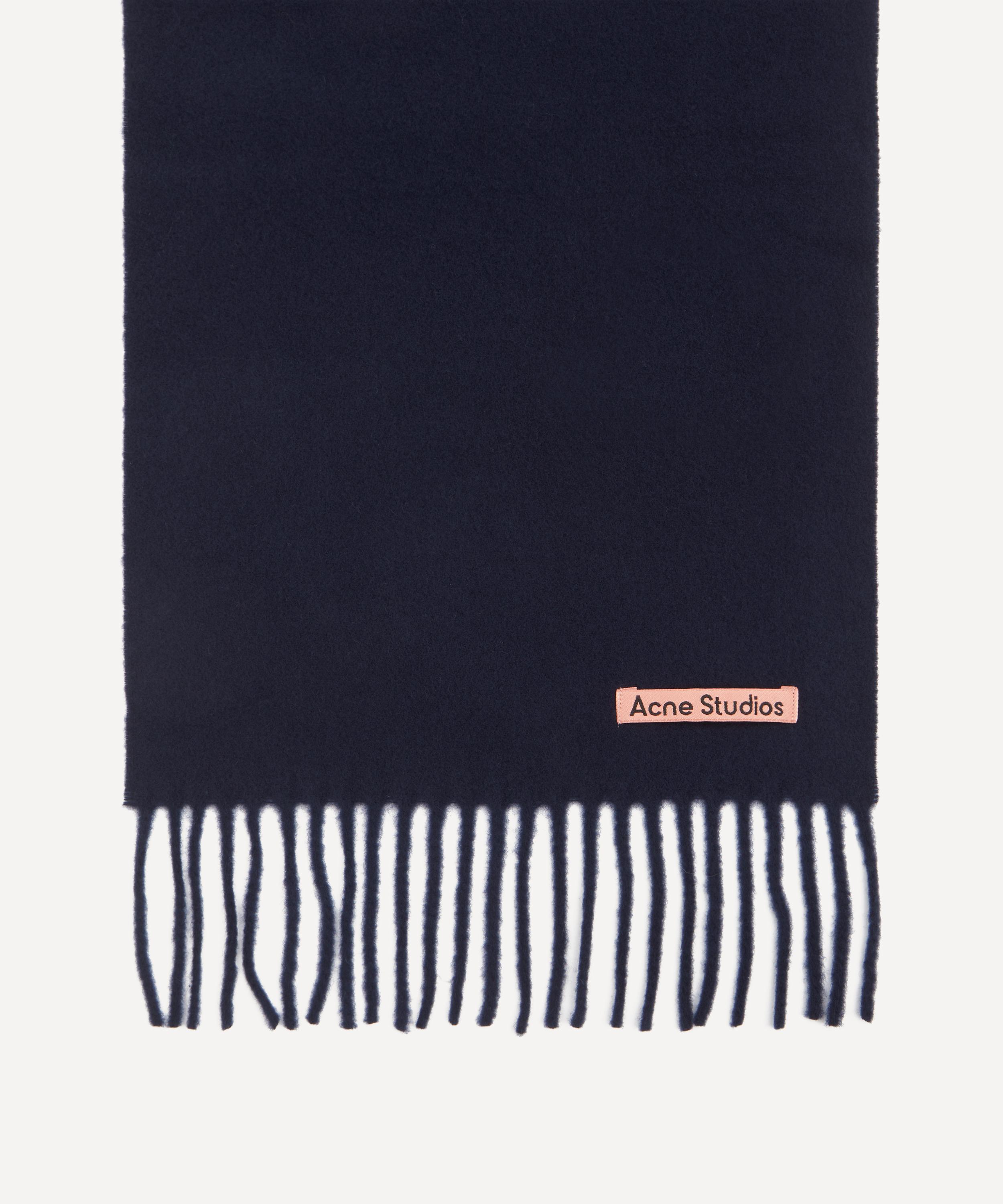 Acne Studios - Skinny Fringe Wool Scarf image number 2