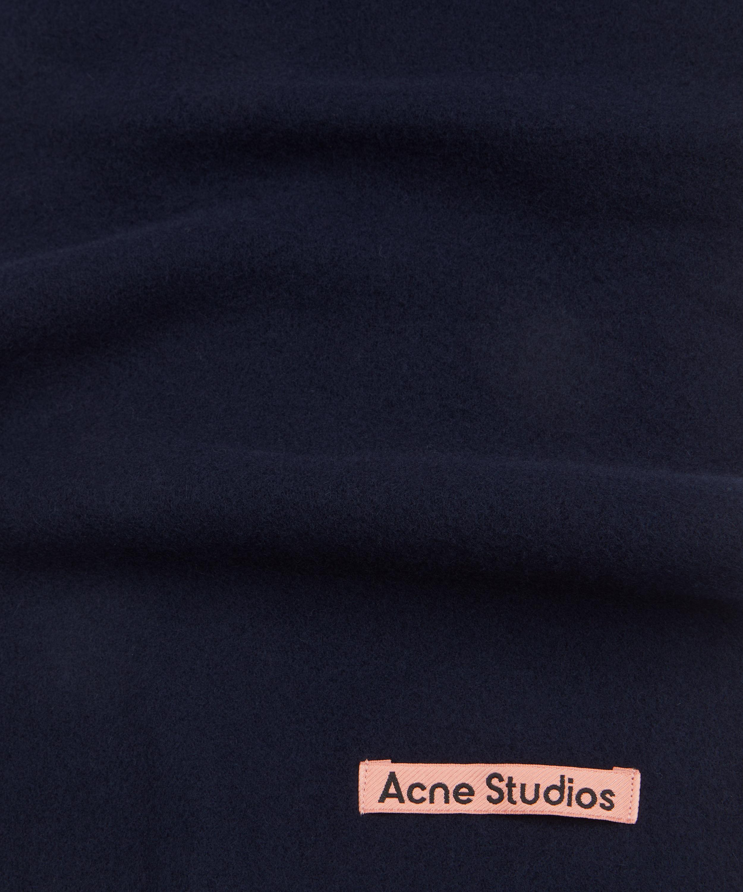 Acne Studios - Skinny Fringe Wool Scarf image number 3