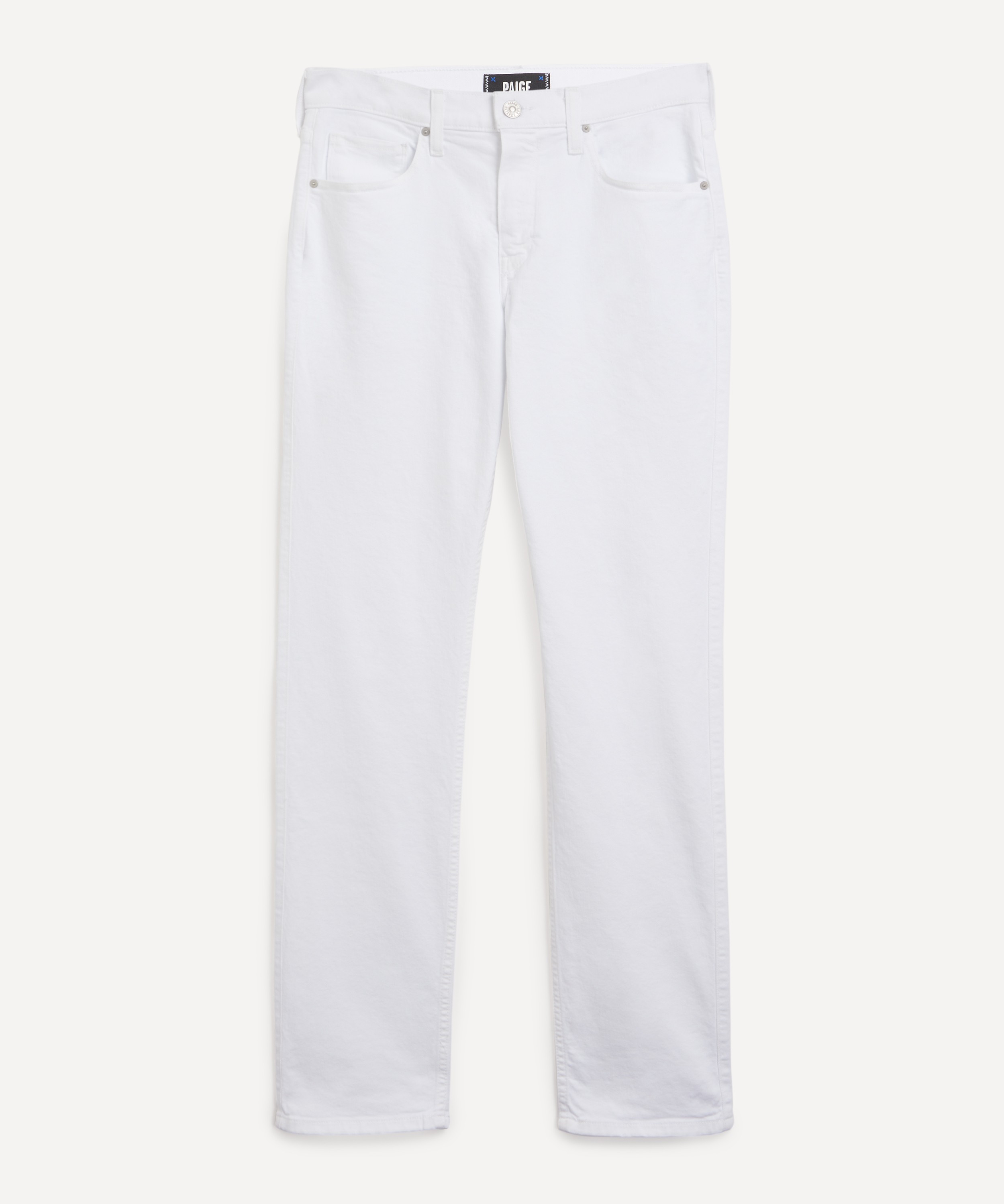 Paige - Normandie Crisp White Straight Fit Jeans image number 0