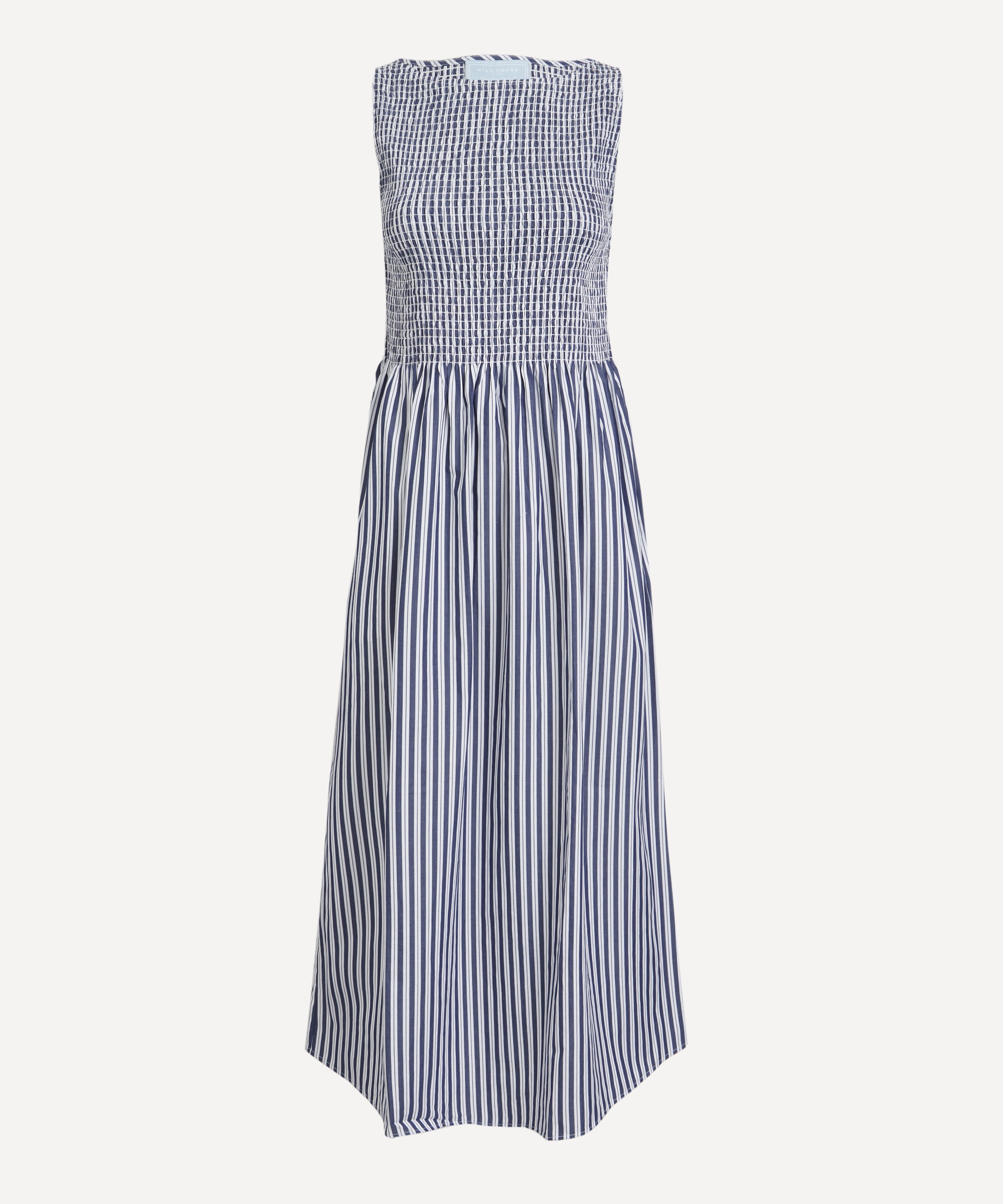 Hill House Home - Cosima Nap Dress in Navy Stripe