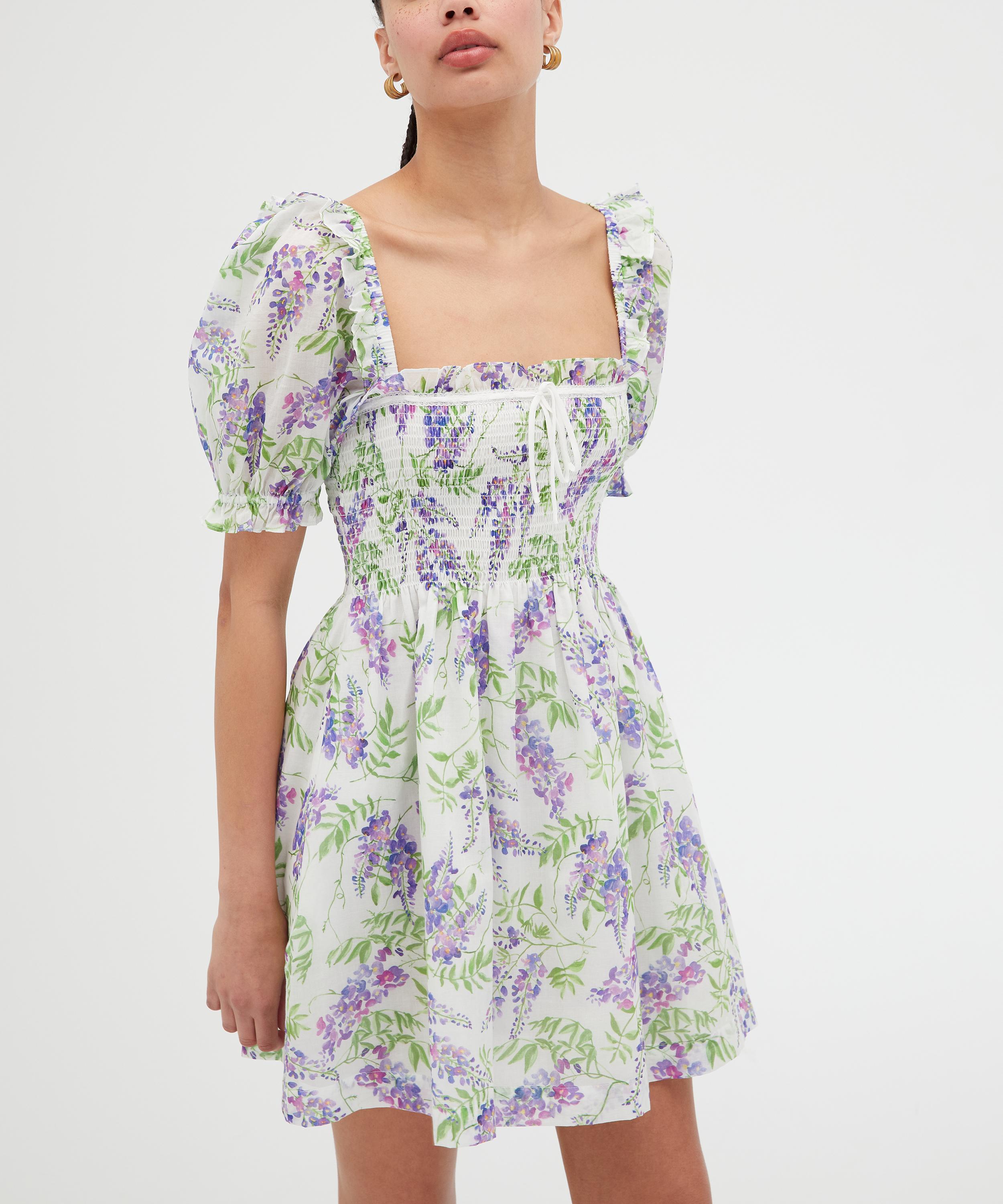 Hill House Home - Mini Scarlett Nap Dress in Wisteria image number 3