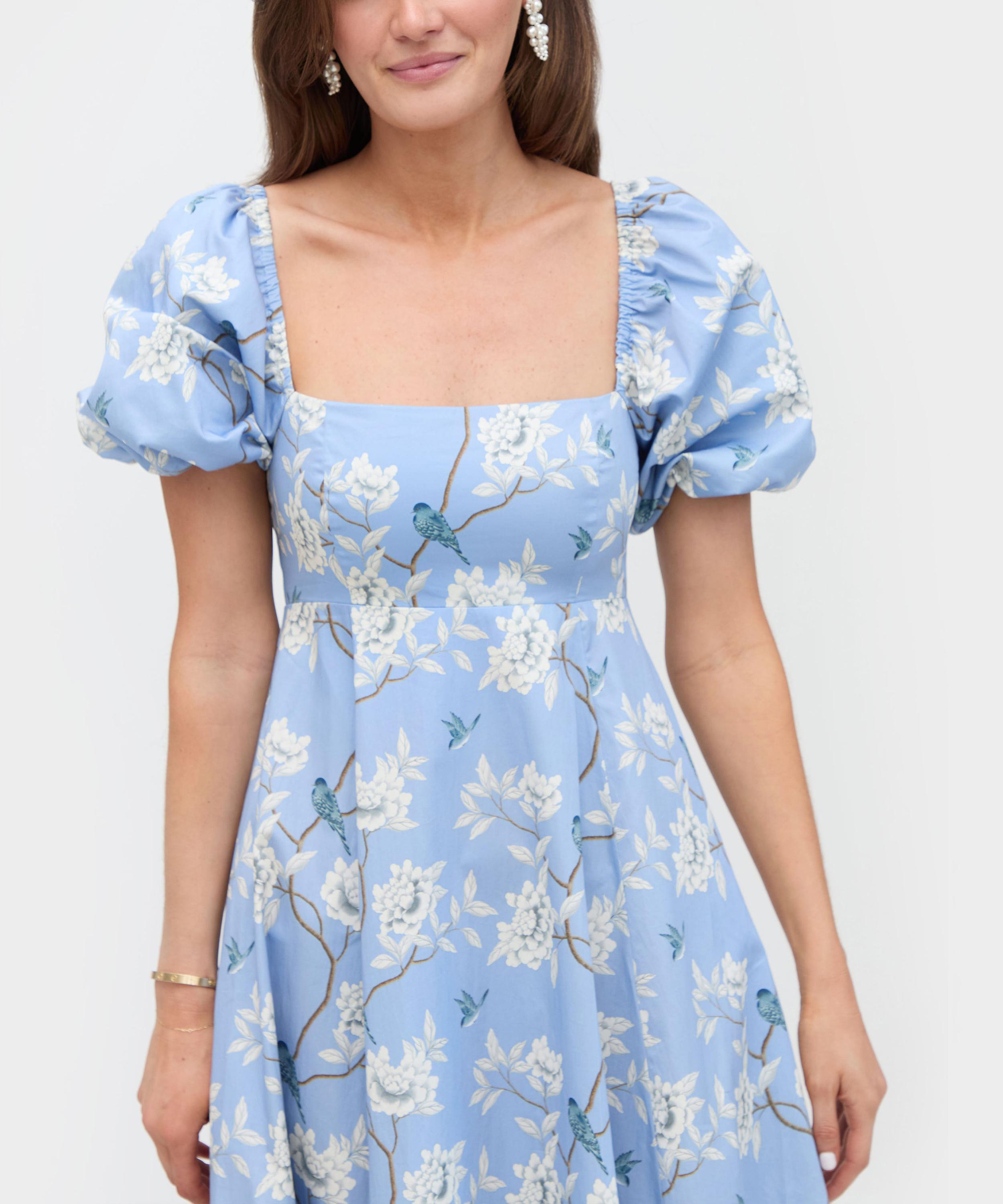 Hill House Home - Ellie Nap Dress in Diane Hill Chinoiserie image number 5