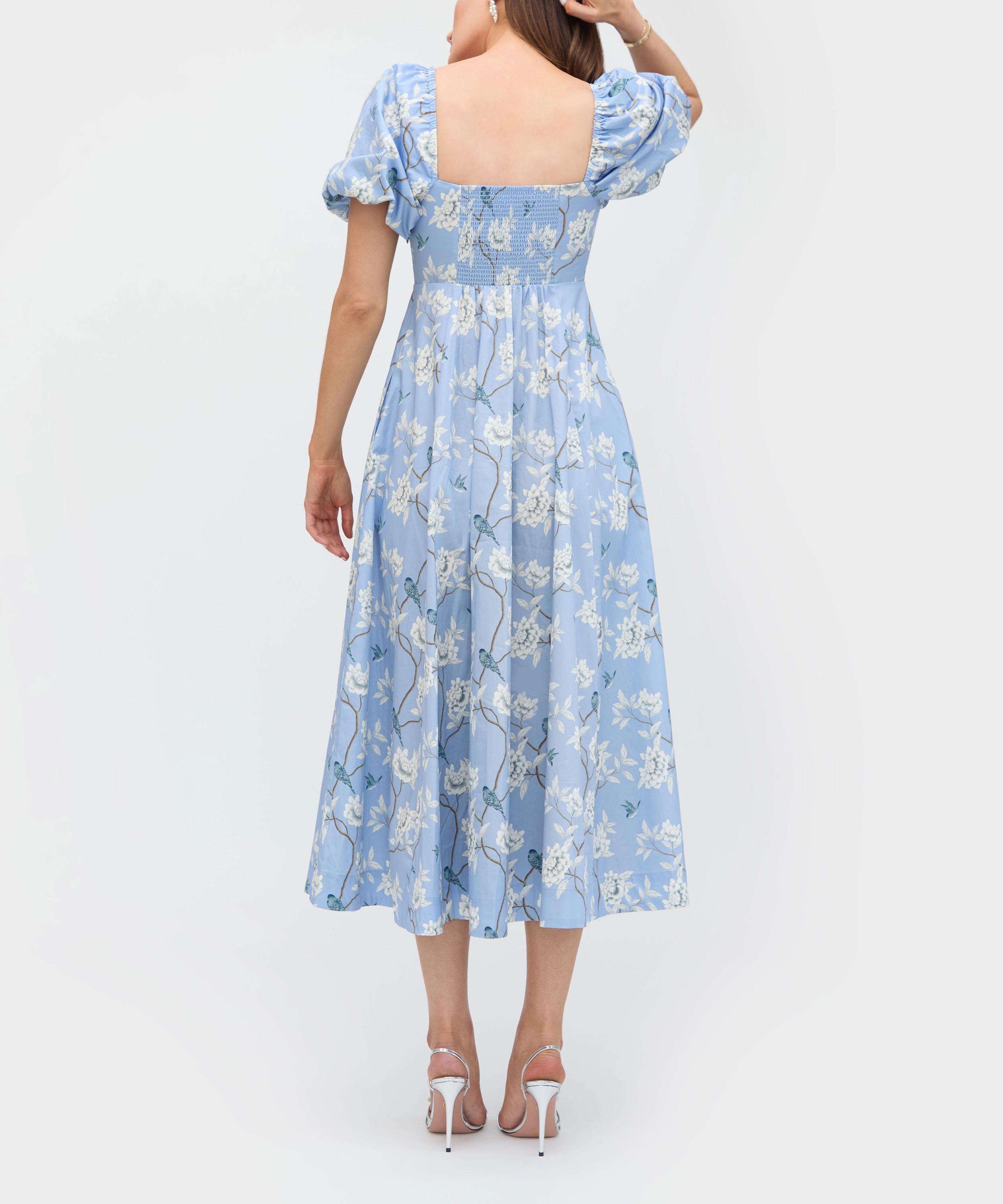 Hill House Home - Ellie Nap Dress in Diane Hill Chinoiserie image number 7