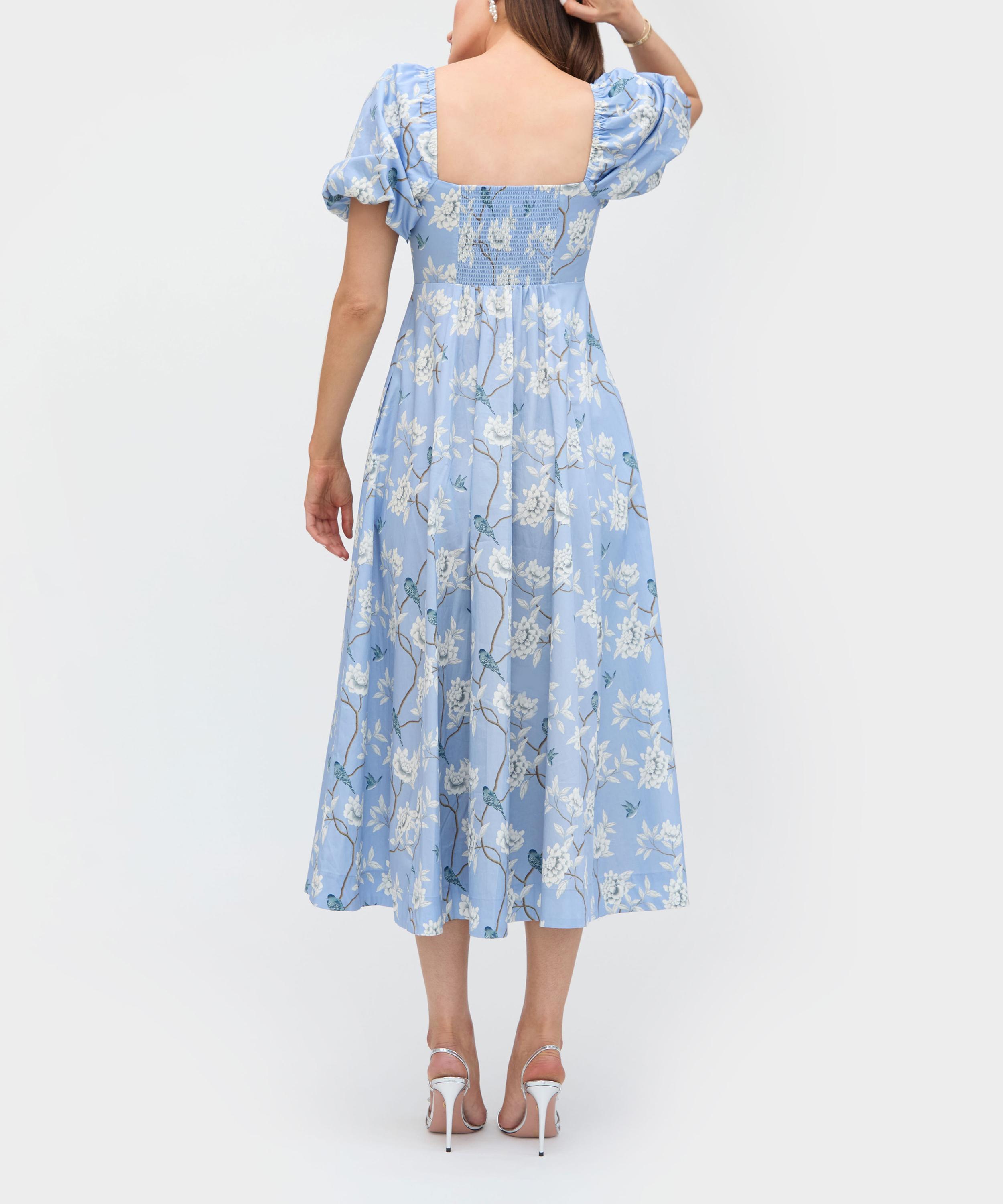 Hill House Home Ellie Nap Dress in Diane Hill Chinoiserie | Liberty