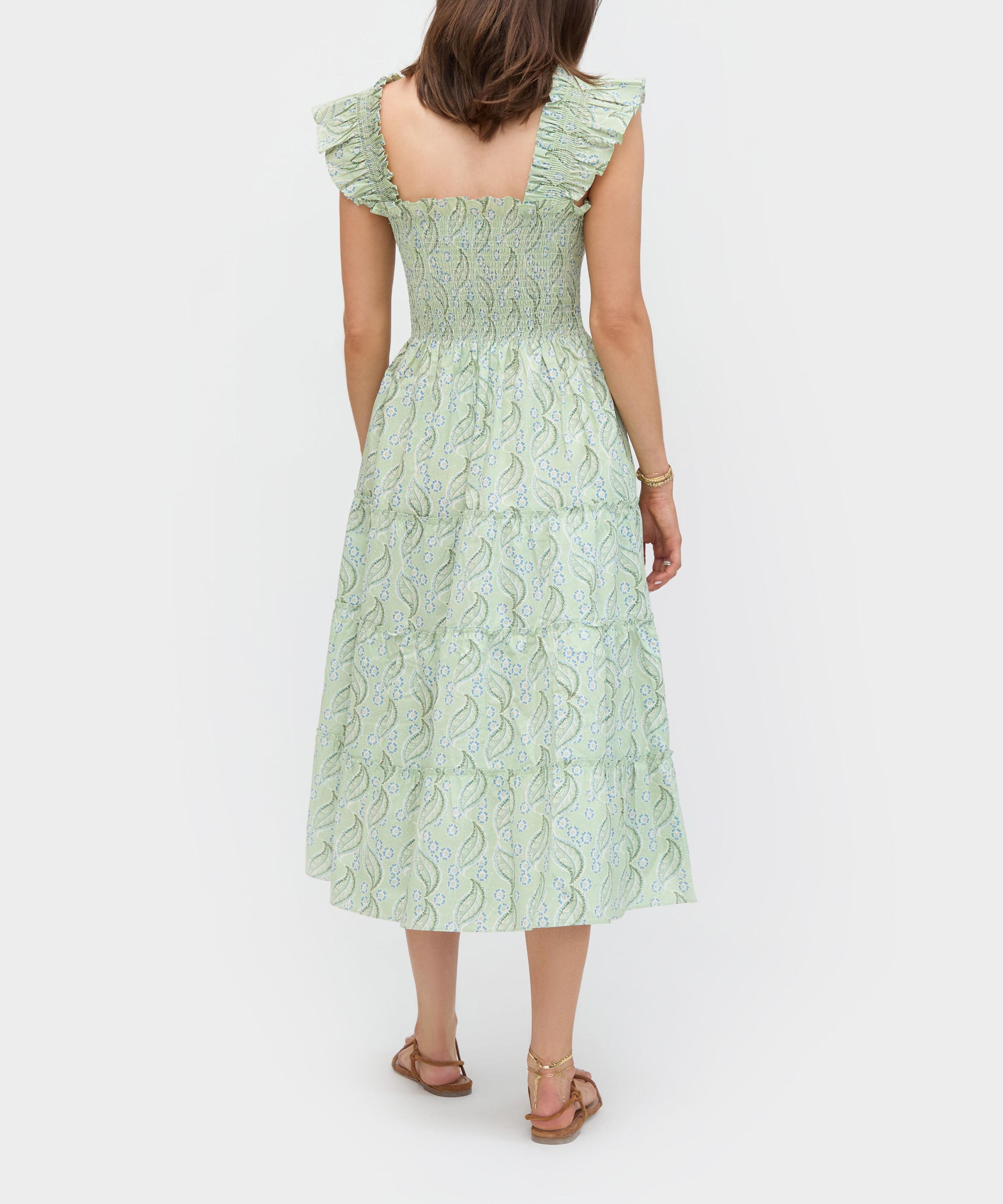 Hill House Home - Ellie Nap Dress in Eucalyptus Floral image number 2