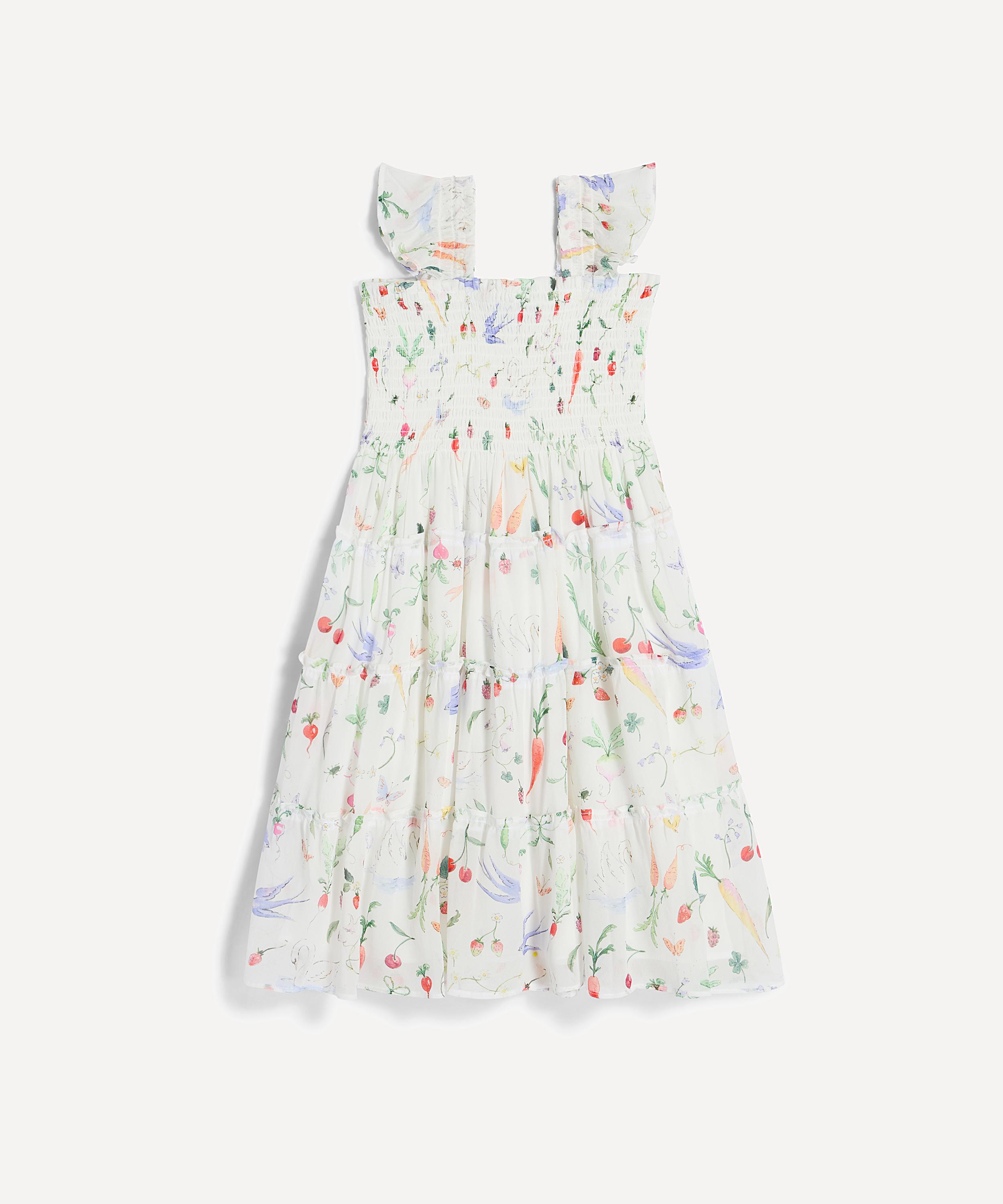 Hill House Home - Tiny Ellie Nap Dress in Veggie Botanical