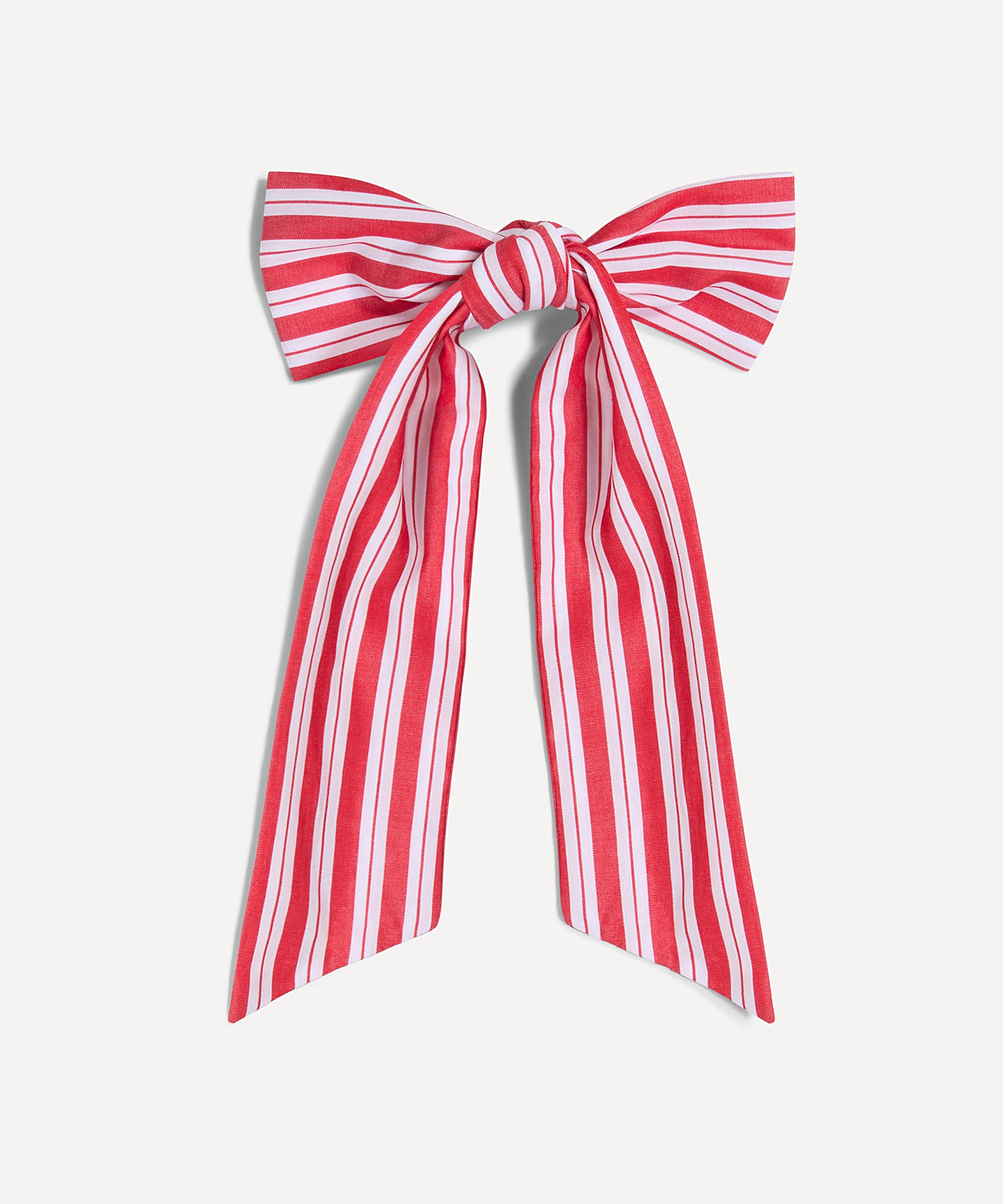 Hill House Home - Belle Bow in Red Stripe image number 0