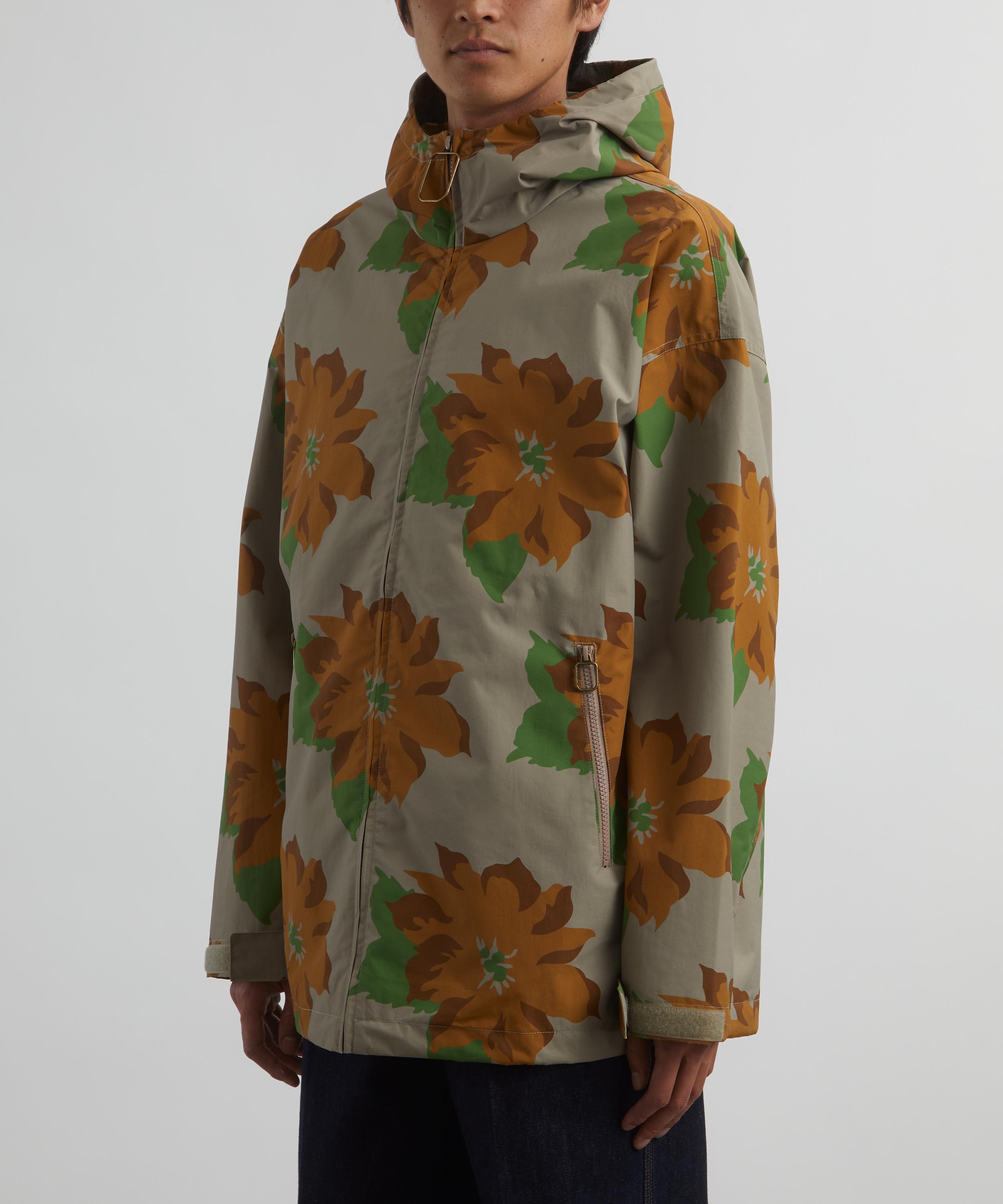 JW Anderson - Nylon Floral Hooded Jacket image number 2