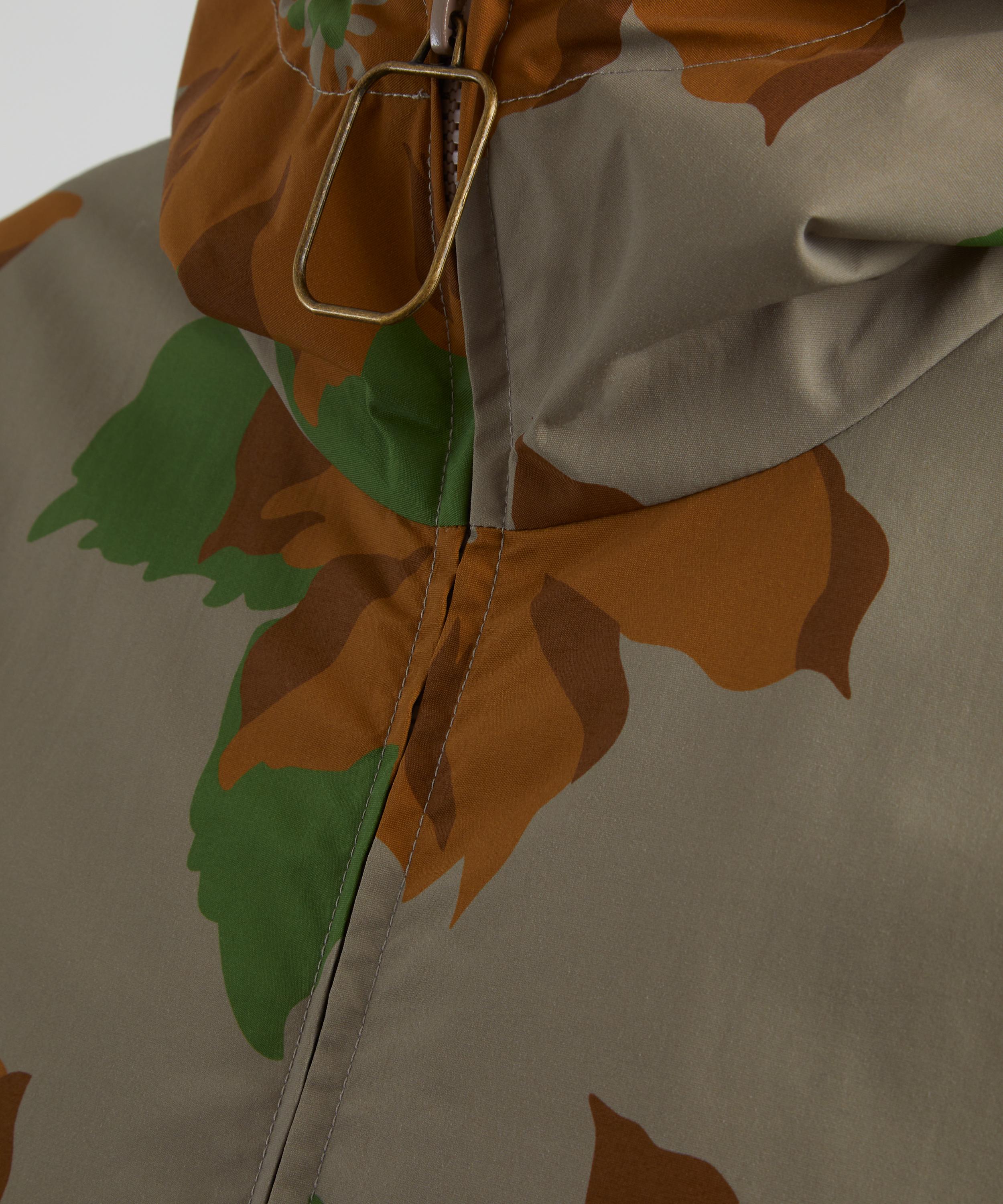 JW Anderson - Nylon Floral Hooded Jacket image number 4