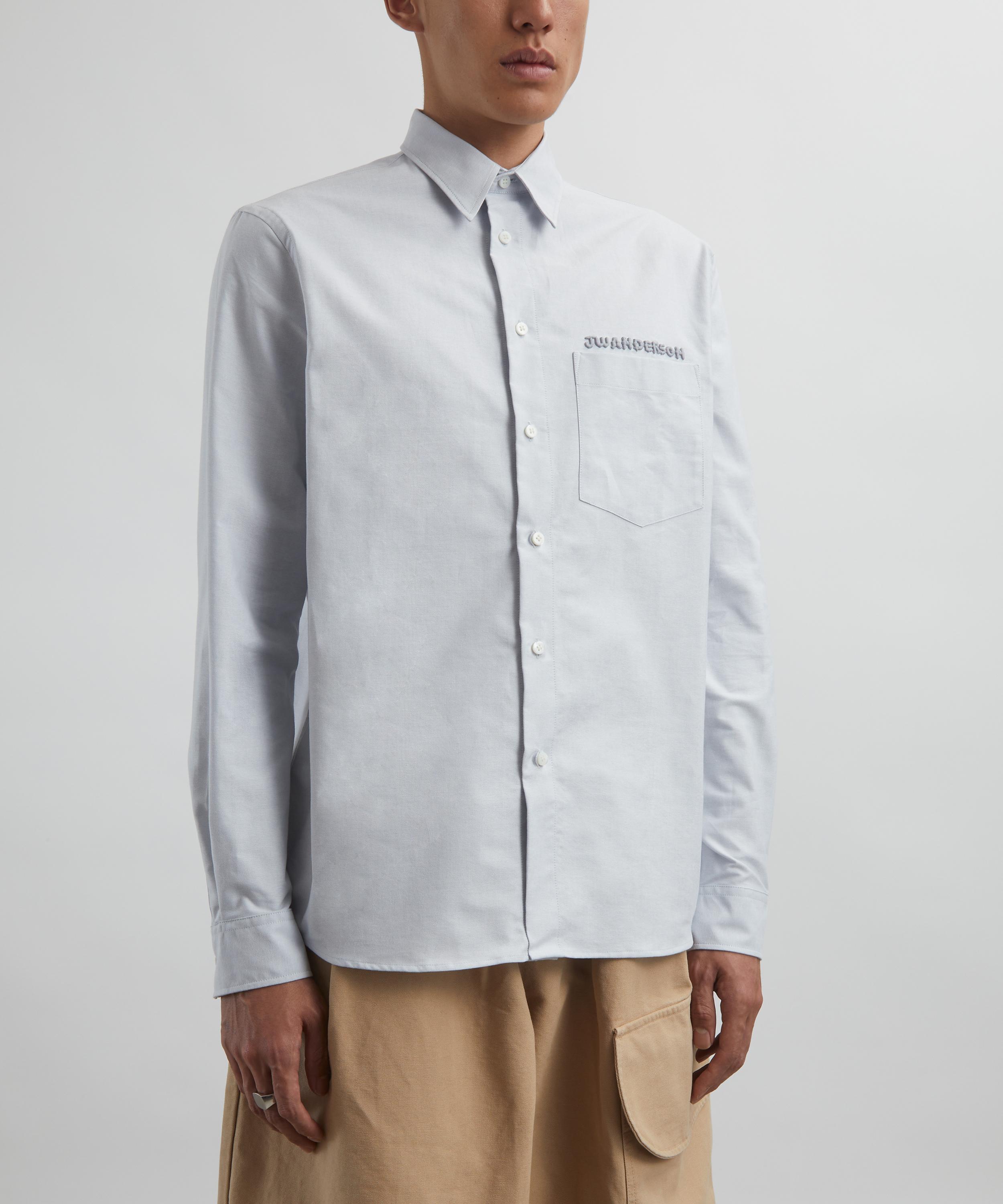 JW Anderson - Classic Fit Logo Pocket Shirt image number 2