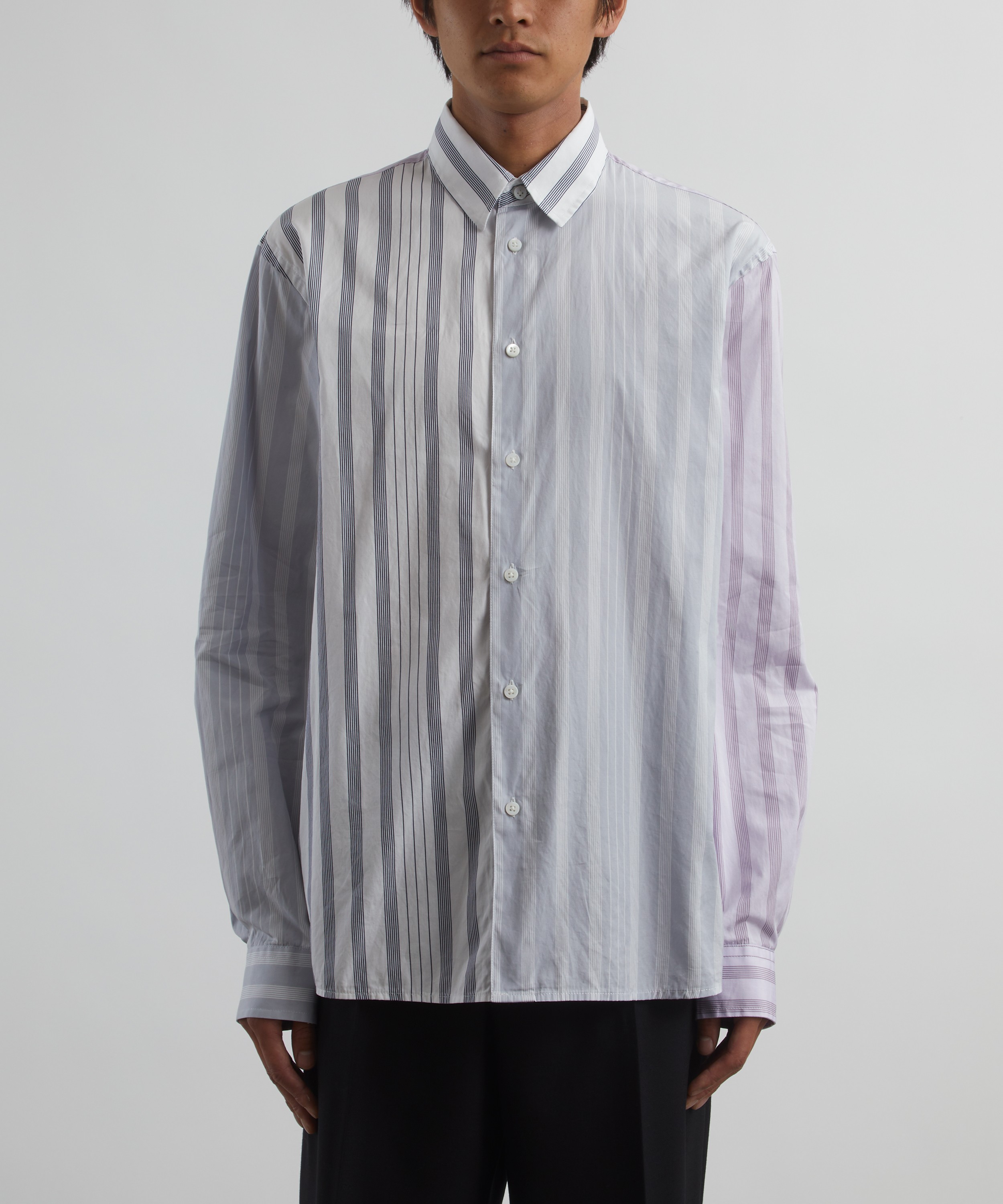 JW Anderson - Patchwork Stripe Shirt image number 2