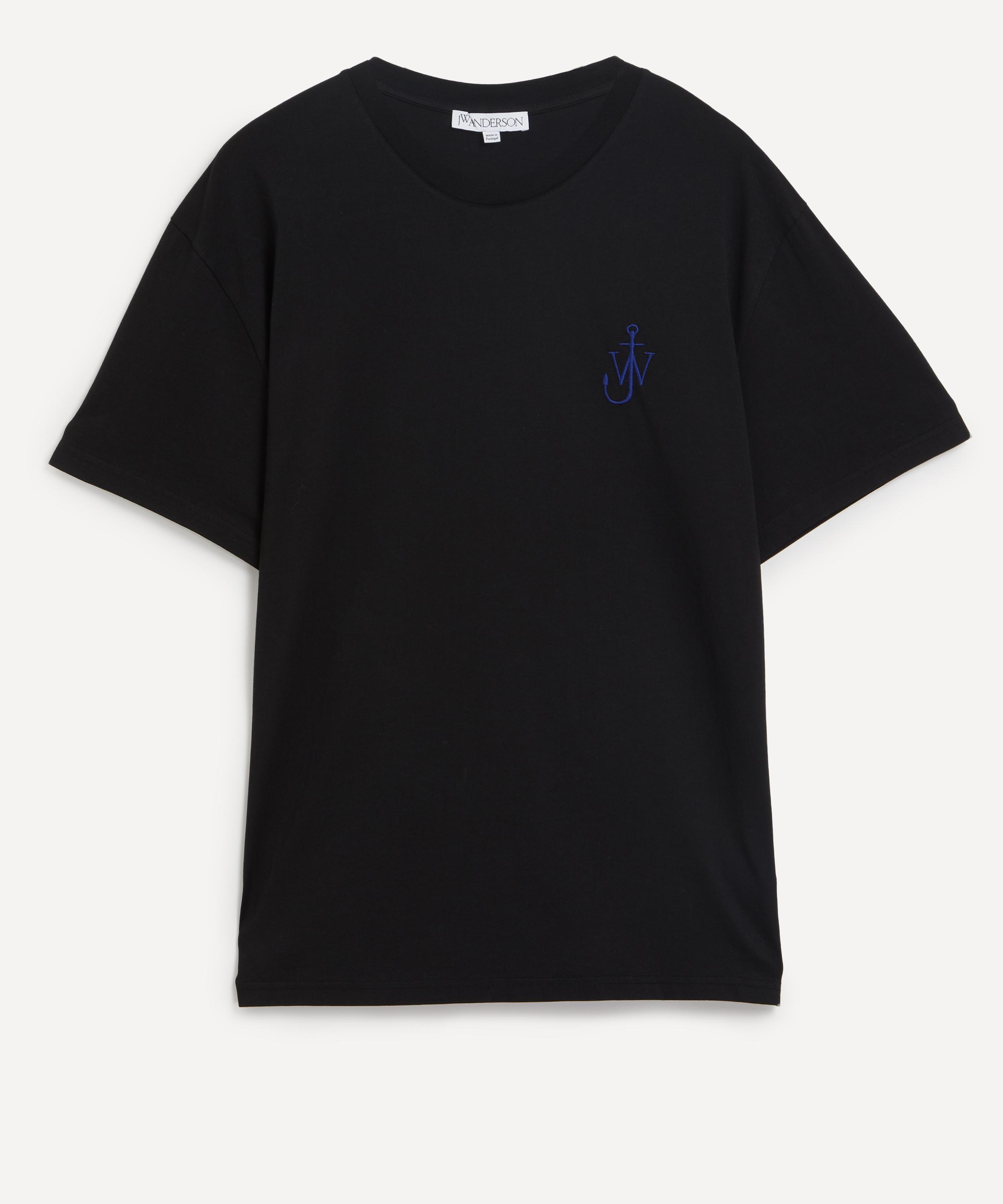 JW Anderson - Anchor Embroidery Camper Print T-Shirt image number 0