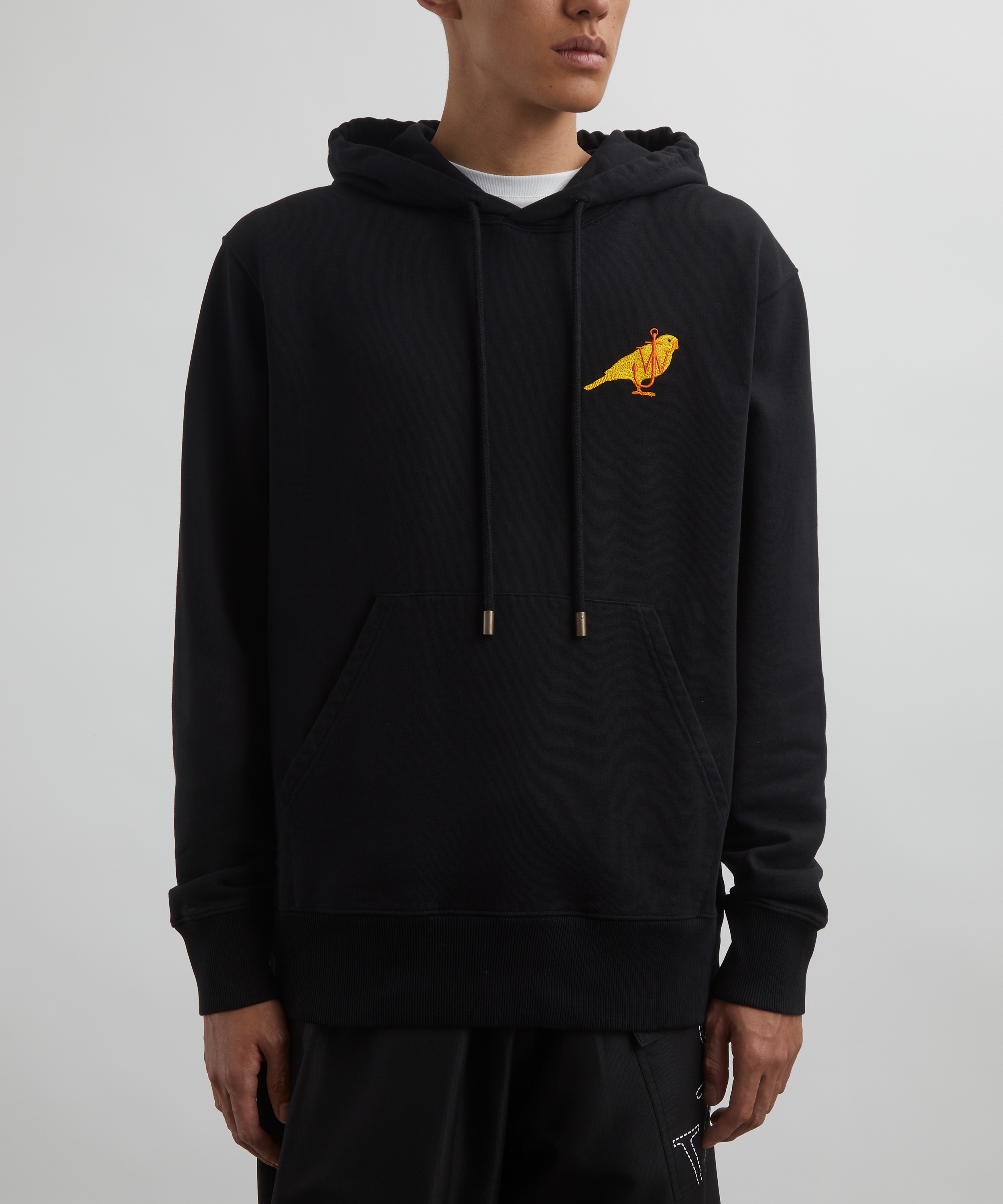 JW Anderson - Canary Embroidery Hoodie image number 2