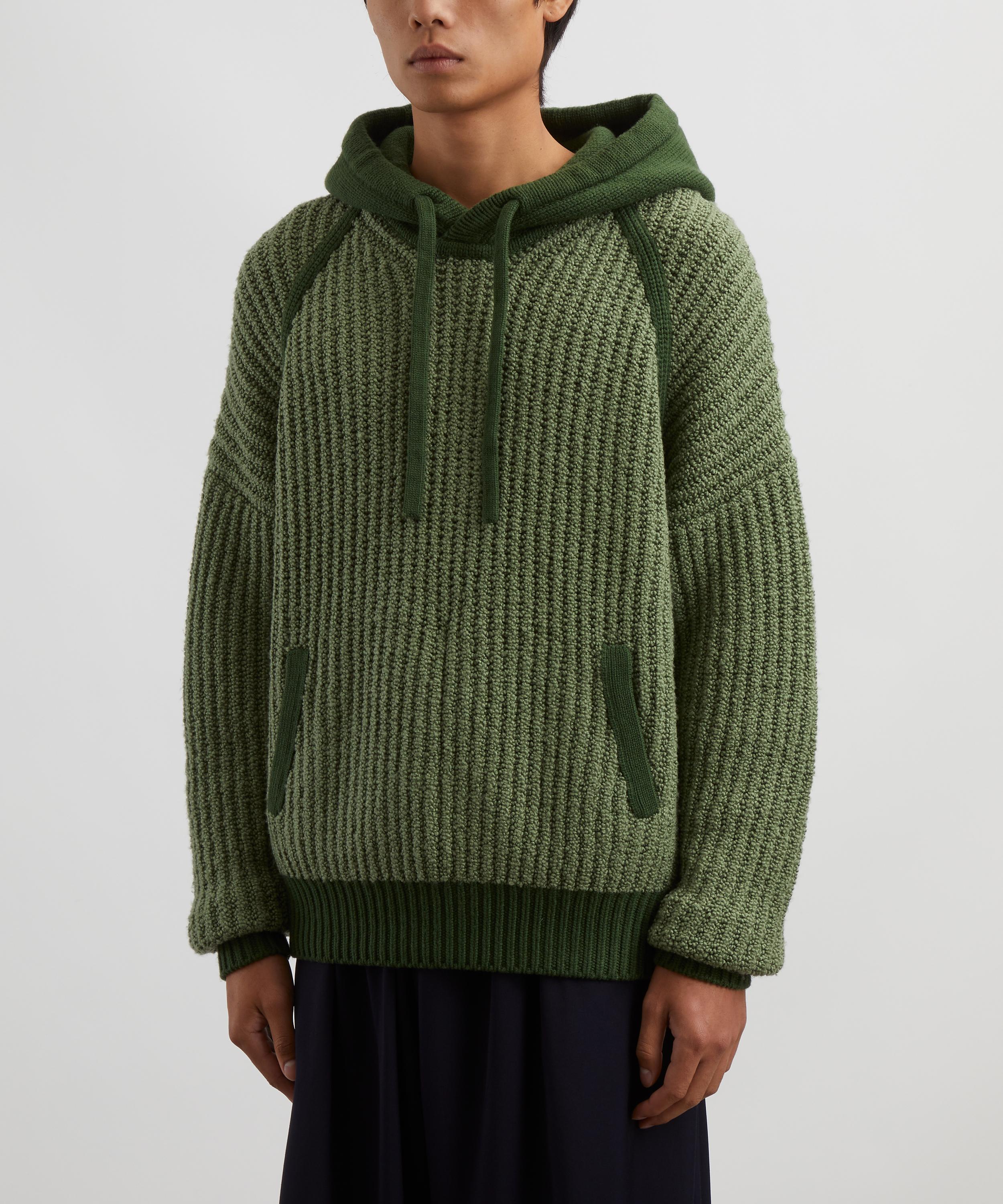 JW Anderson - Wool Textured Hoodie image number 2