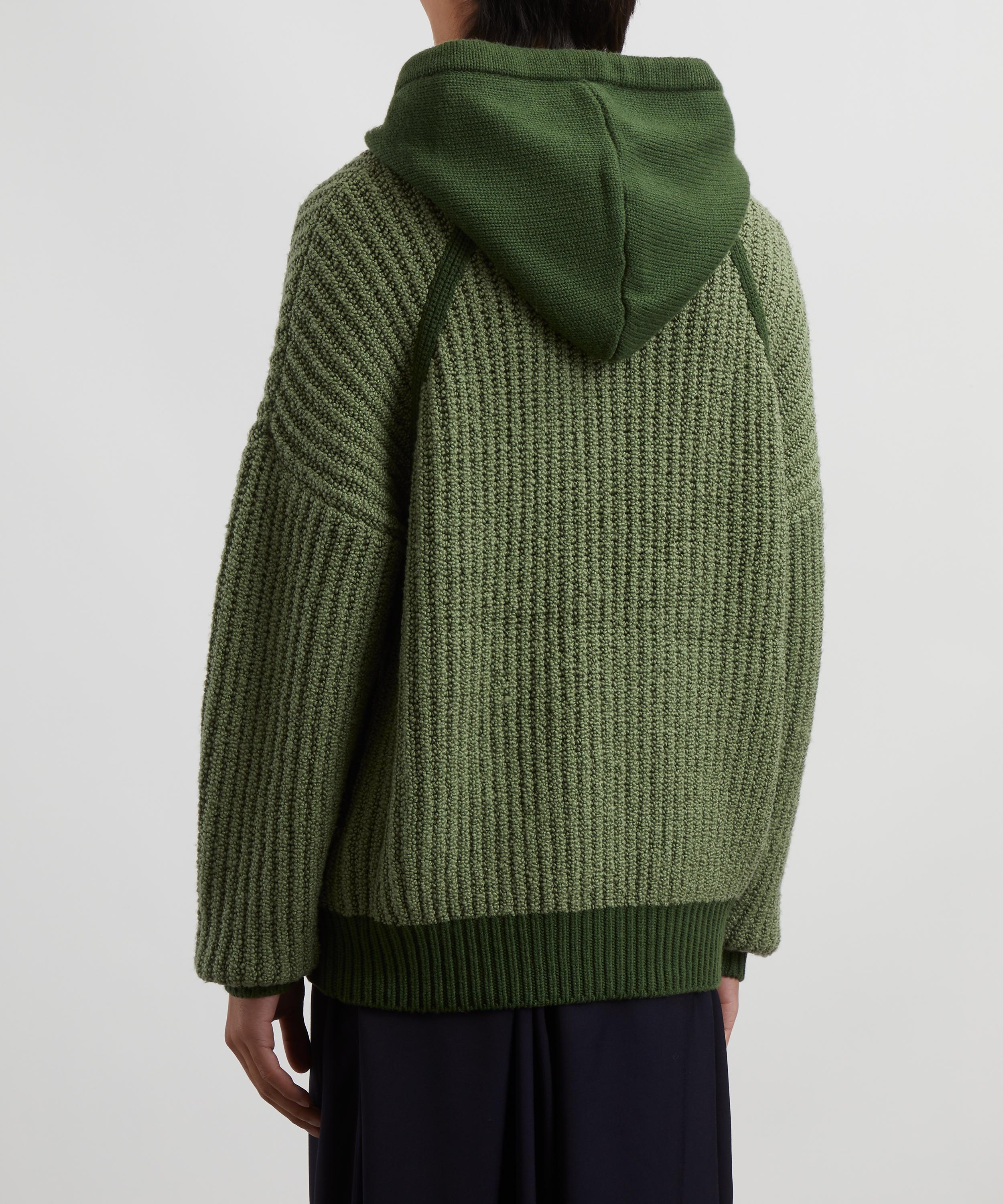 JW Anderson - Wool Textured Hoodie image number 3