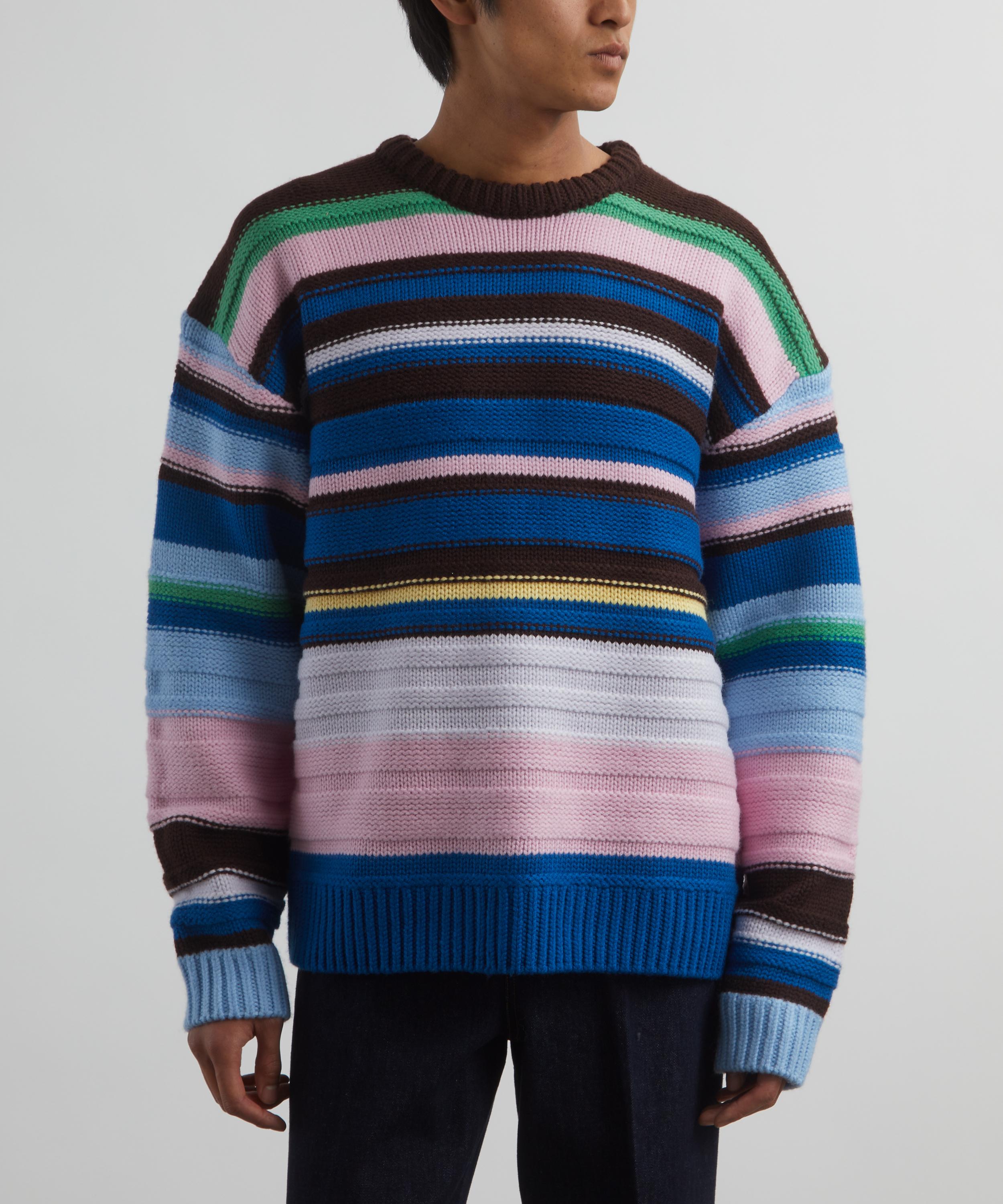 JW Anderson - Striped Crew-Neck Jumper image number 2