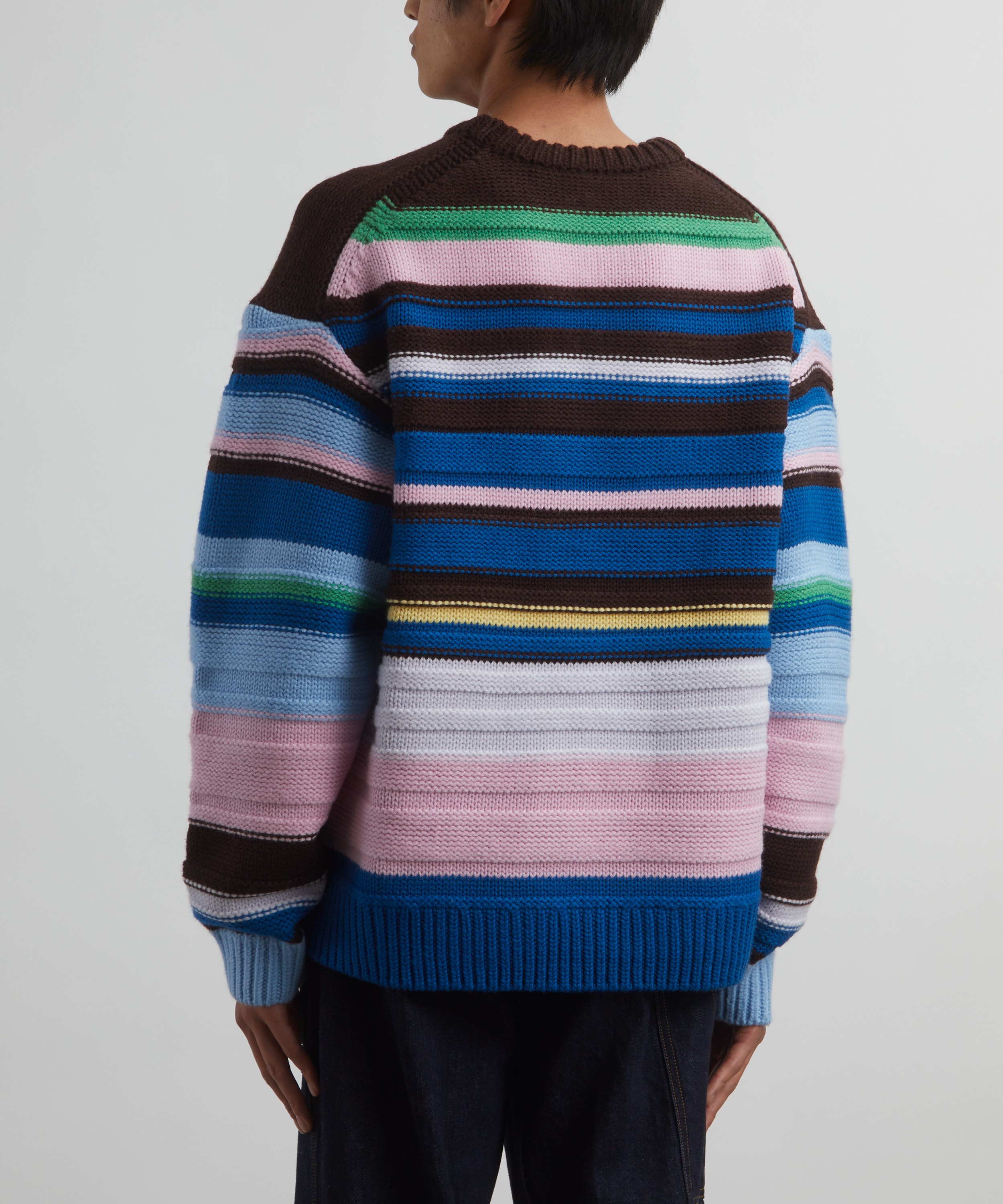 JW Anderson - Striped Crew-Neck Jumper image number 3