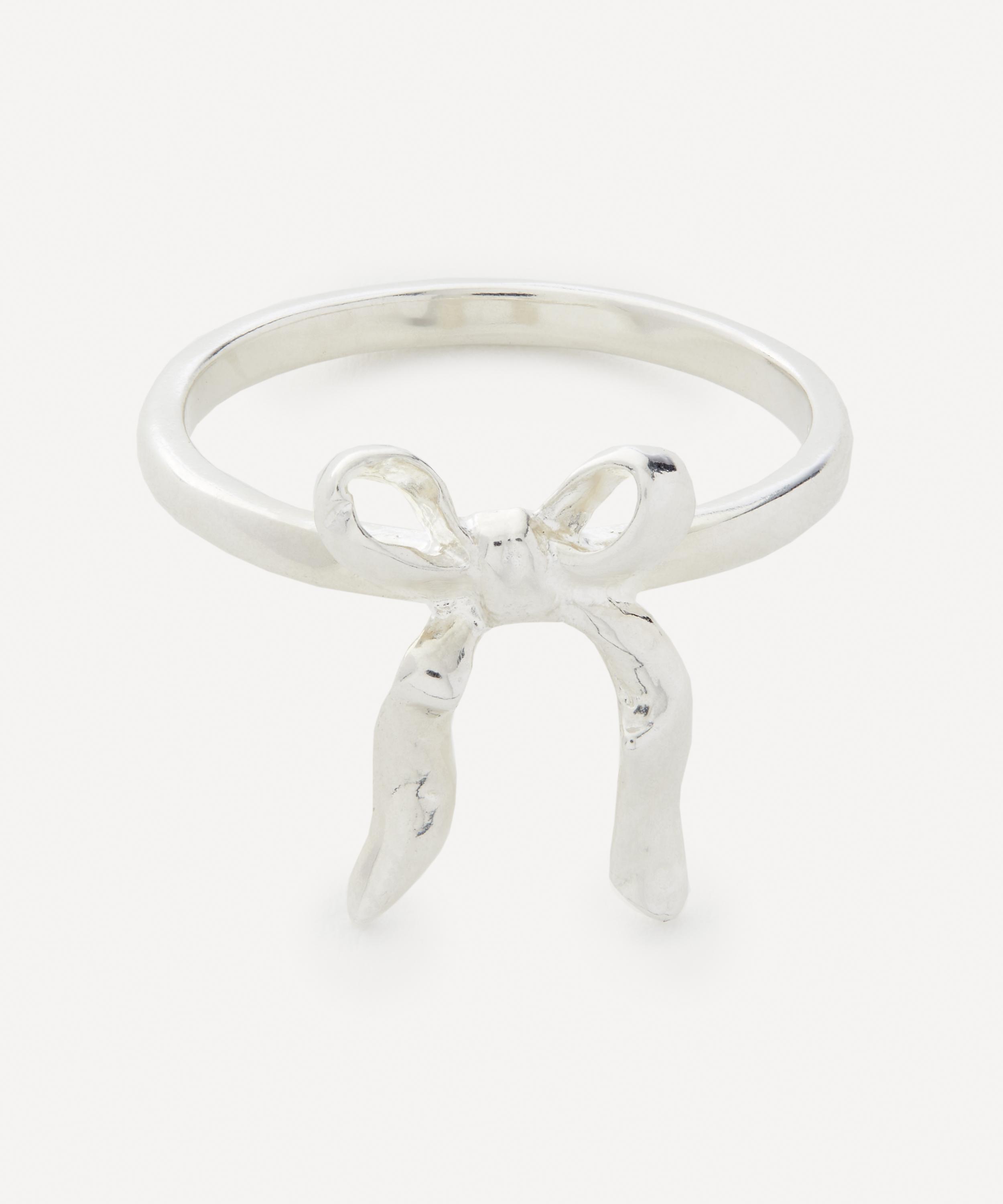 Maria Nilsdotter - Sterling Silver Bow Ring image number 0
