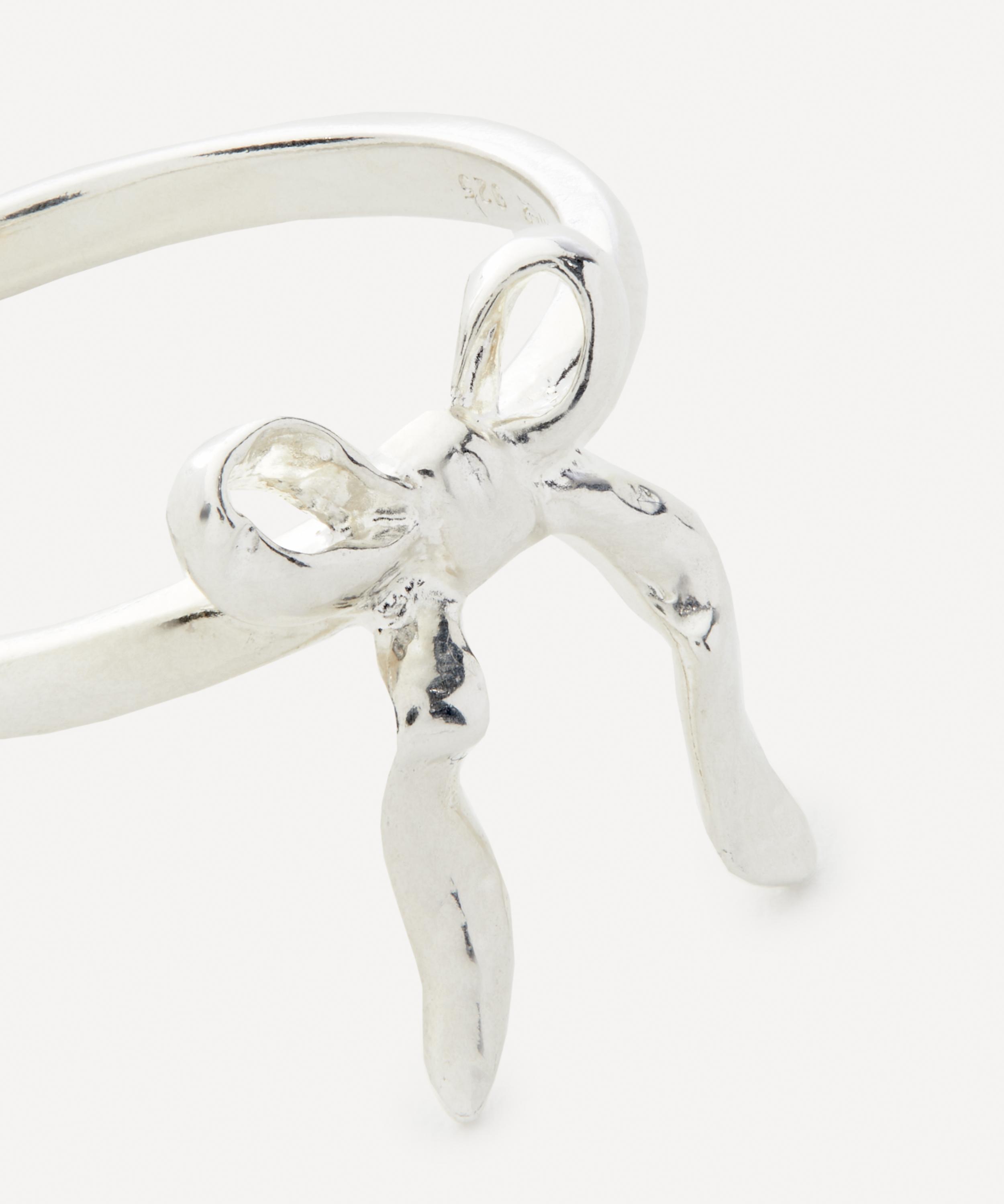 Maria Nilsdotter - Sterling Silver Bow Ring image number 1