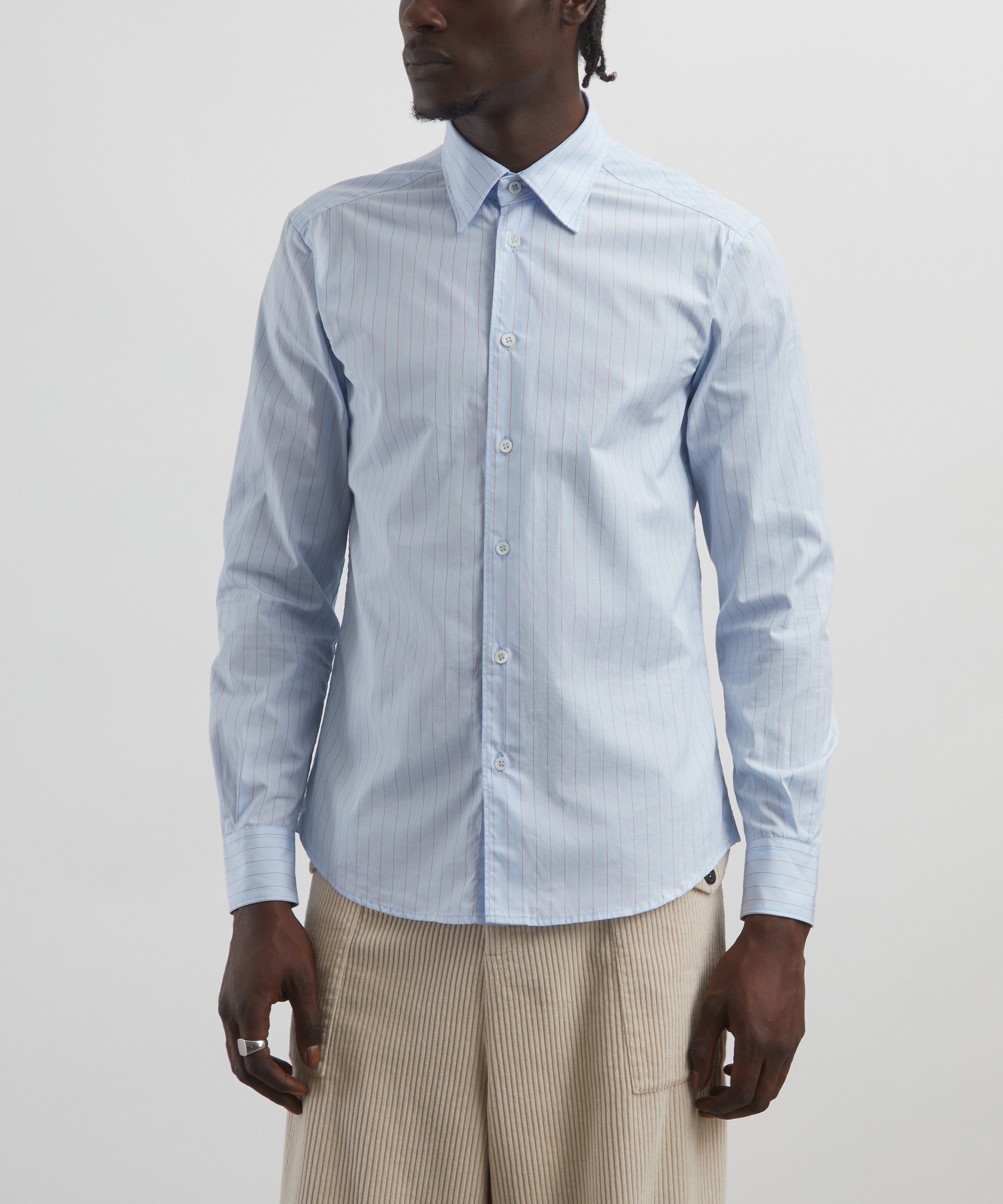 Barena - Maridola Striped Cotton Shirt image number 2