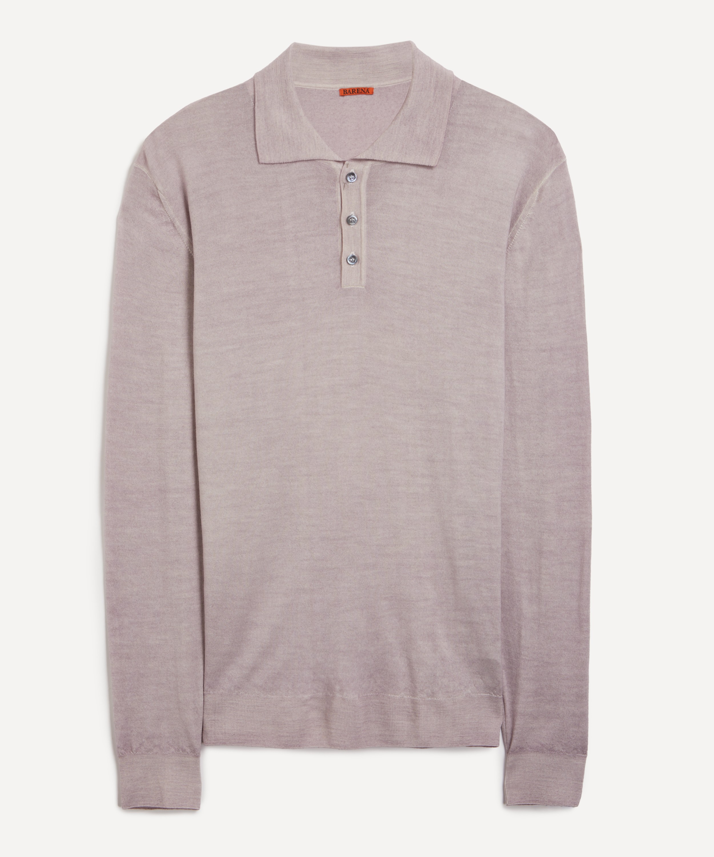 Barena - Pevaron Merino Wool Polo Jumper image number 0