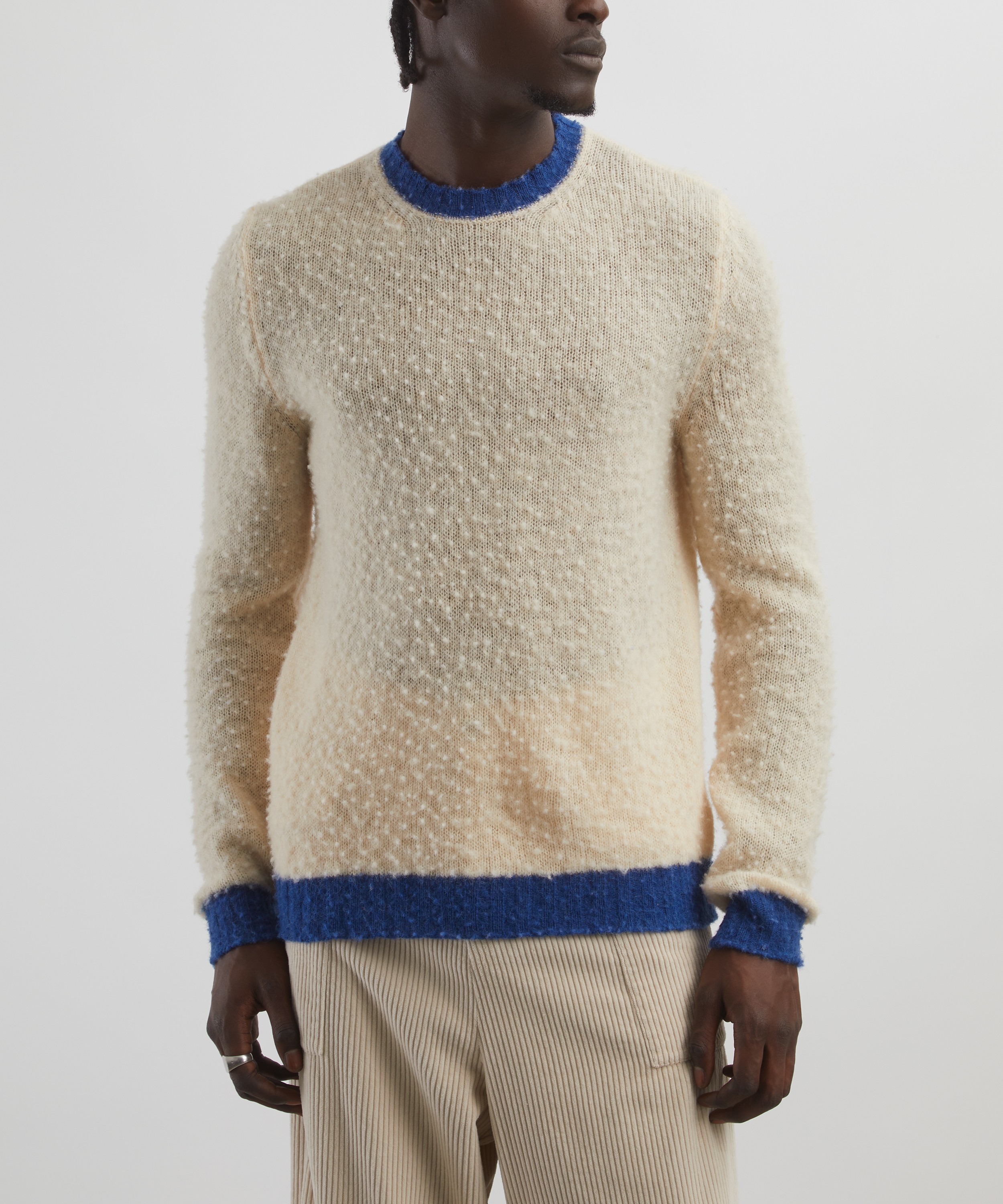 Barena - Ato Two-Tone Wool Jumper image number 2